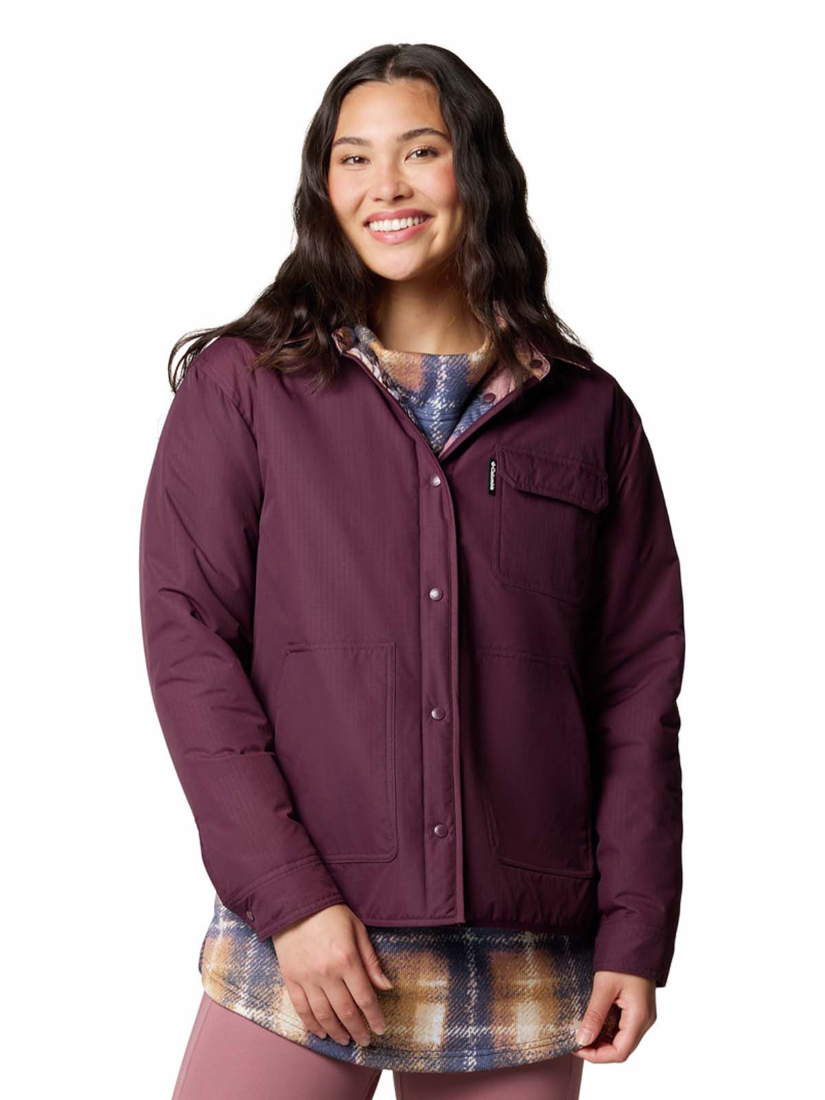 Parka Mujer Longhorn Ridge Morado Columbia