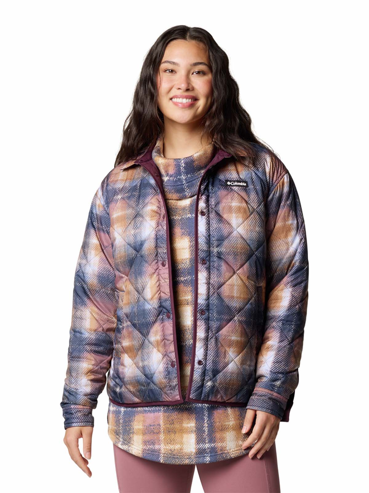 Parka Mujer Longhorn Ridge Morado Columbia