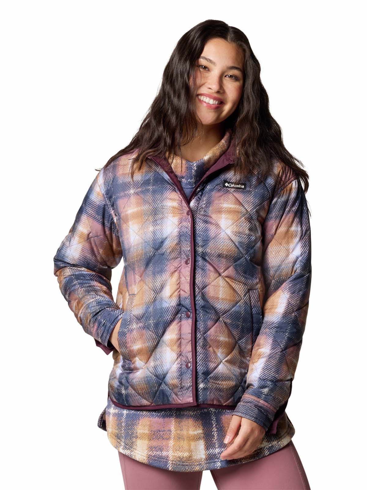 Parka Mujer Longhorn Ridge Morado Columbia