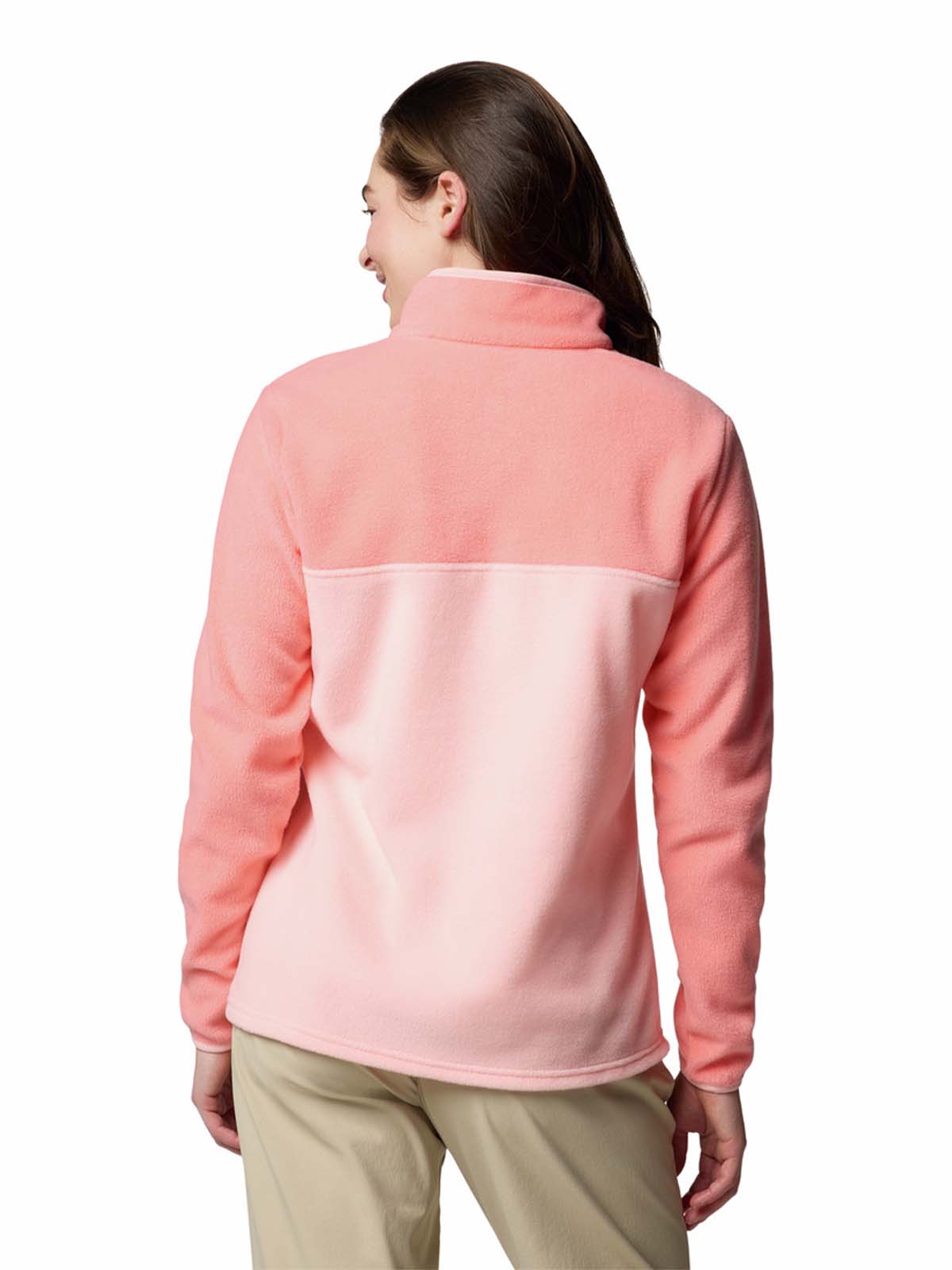 Polar Mujer Benton Springs Half Snap Rosado Columbia