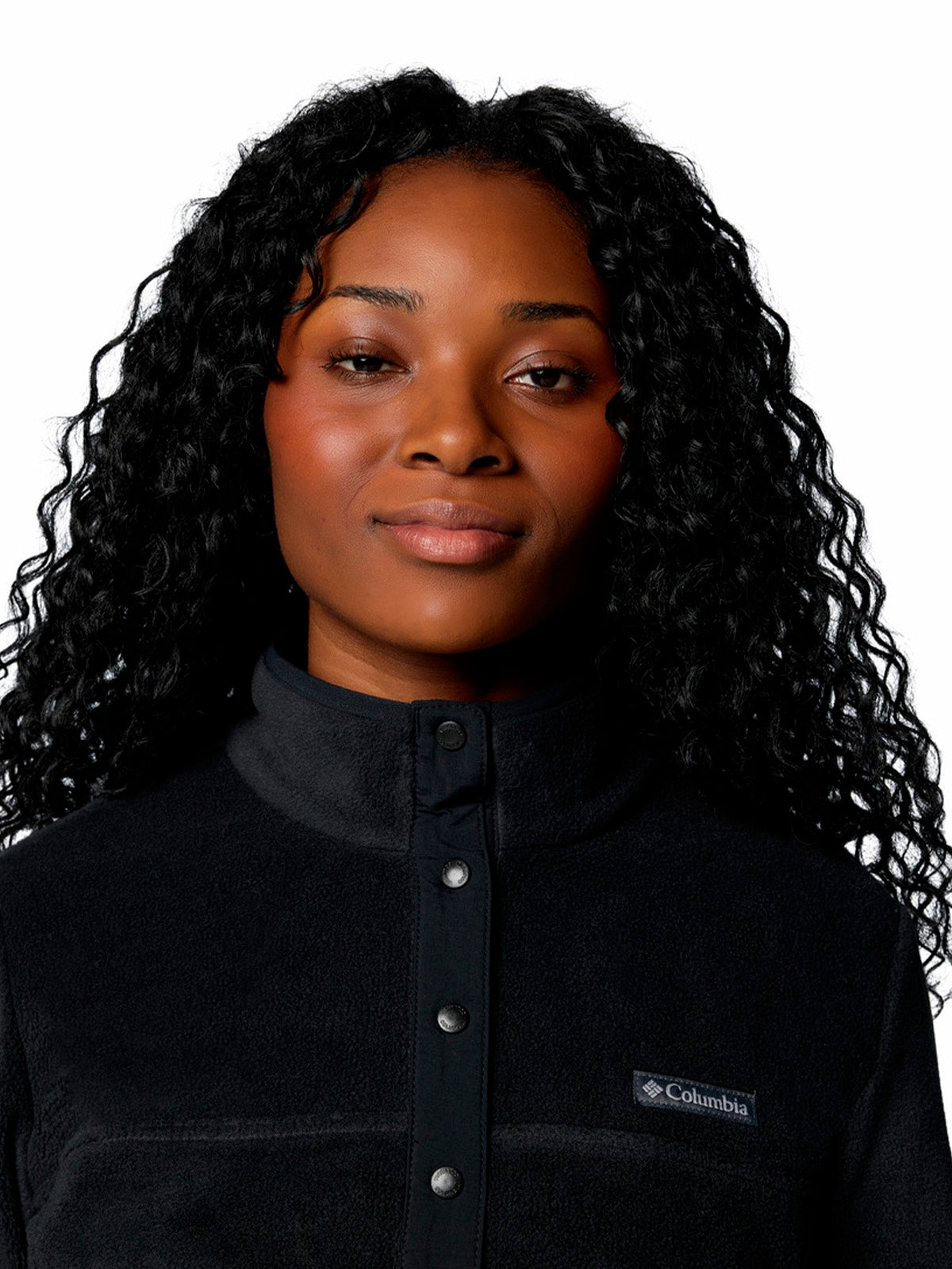 Polar Mujer Benton Springs Half Snap Negro Columbia