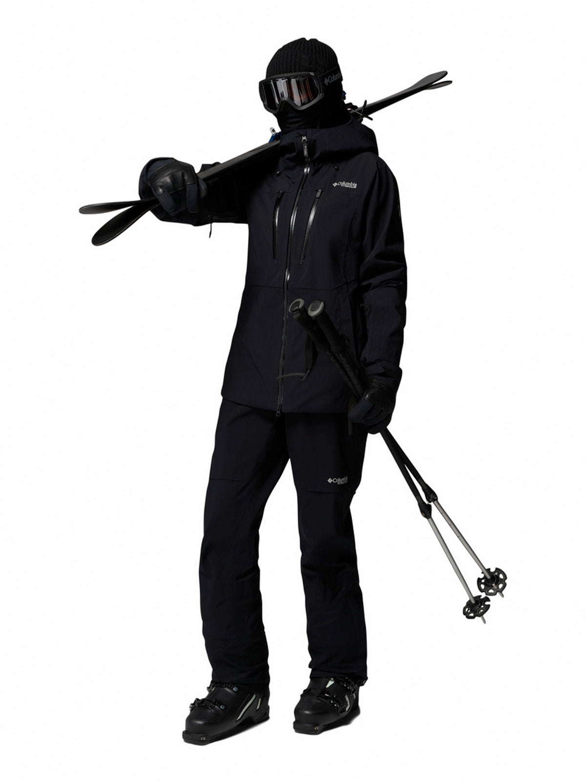 Cortaviento Mujer Platinum Peak II 3L Negro Columbia