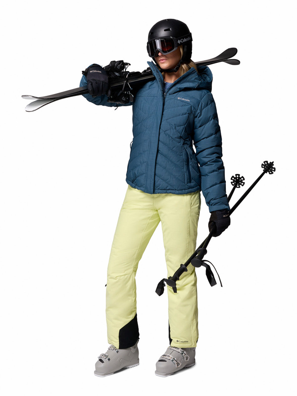 Pantalon De Nieve Mujer Bugaboo II Amarillo Columbia