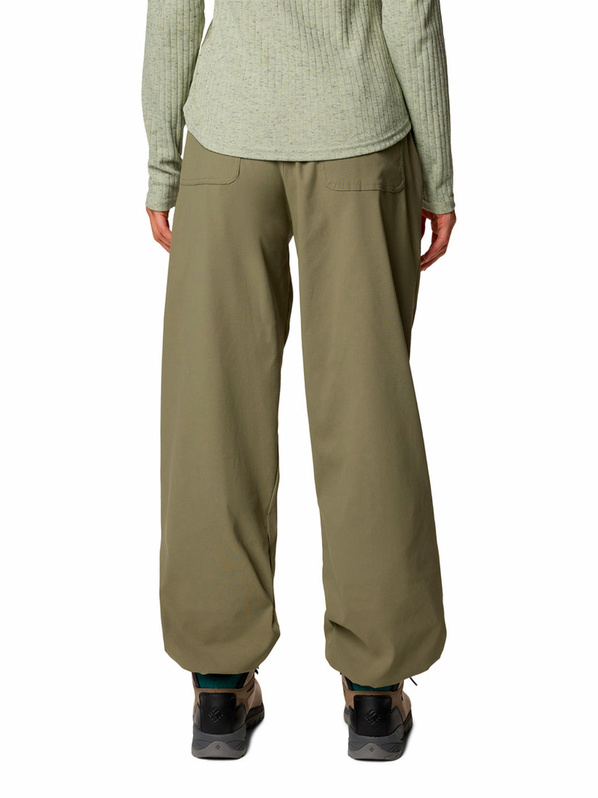 Pantalón Mujer Brea Falls Nylon Verde Columbia