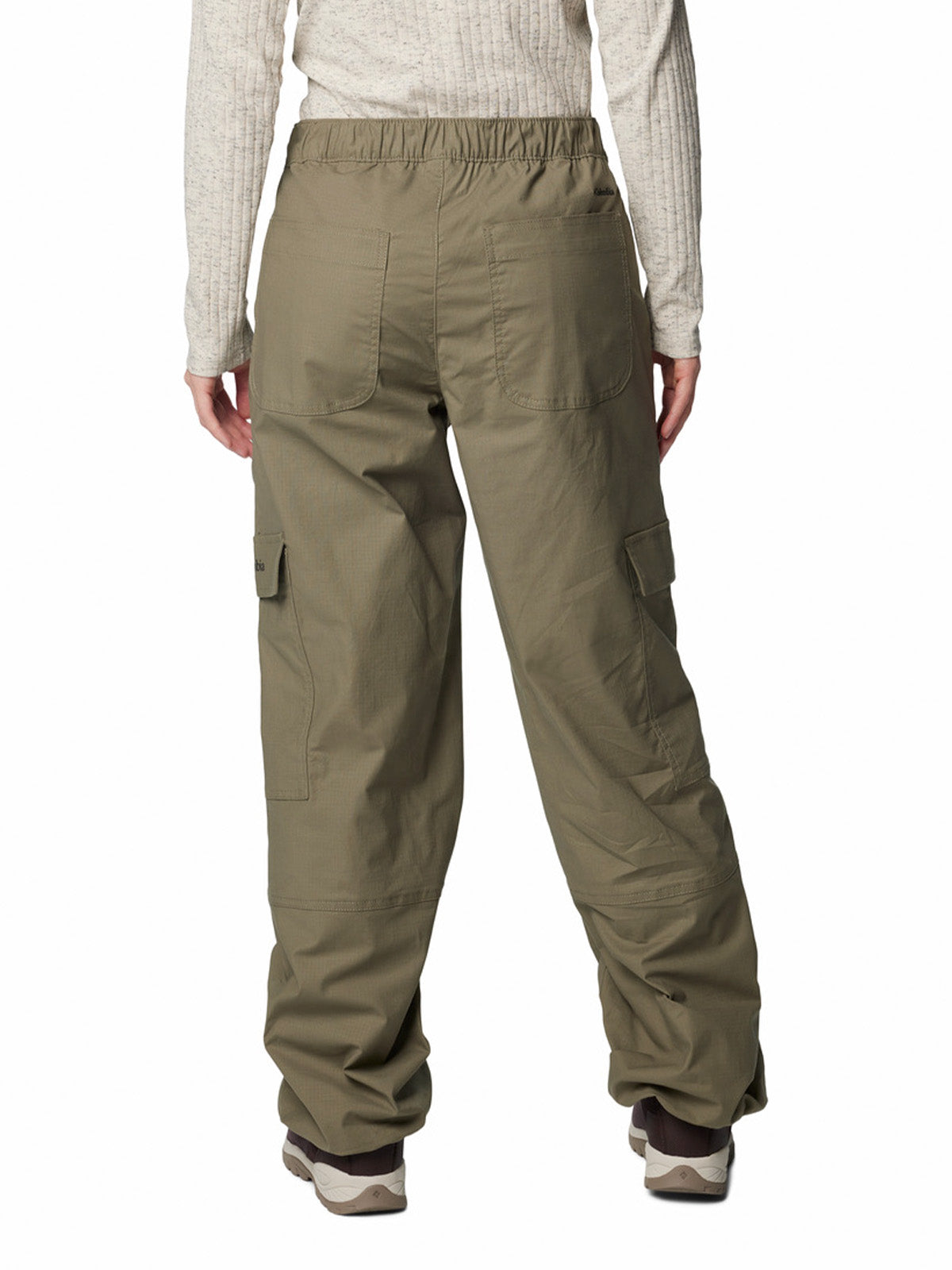 Pantalon Mujer Brea Fllas Cotton Ripstop Verde Columbia