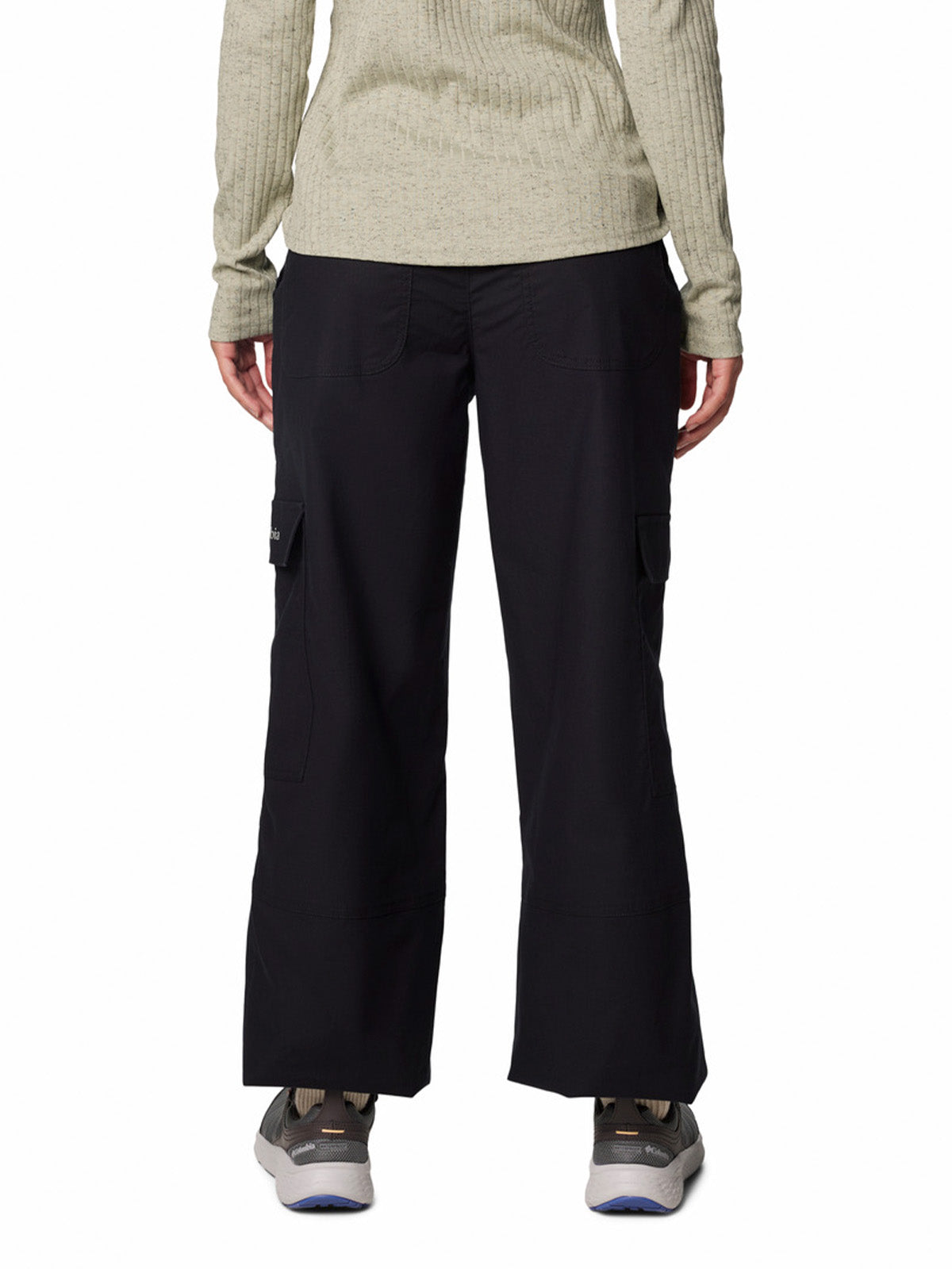 Pantalon Mujer Brea Falls Cotton Ripstop Negro Columbia