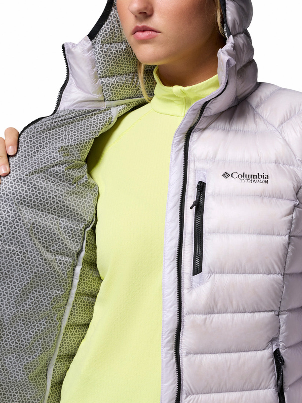 Parka Mujer Arctic Crest Down Morado Columbia