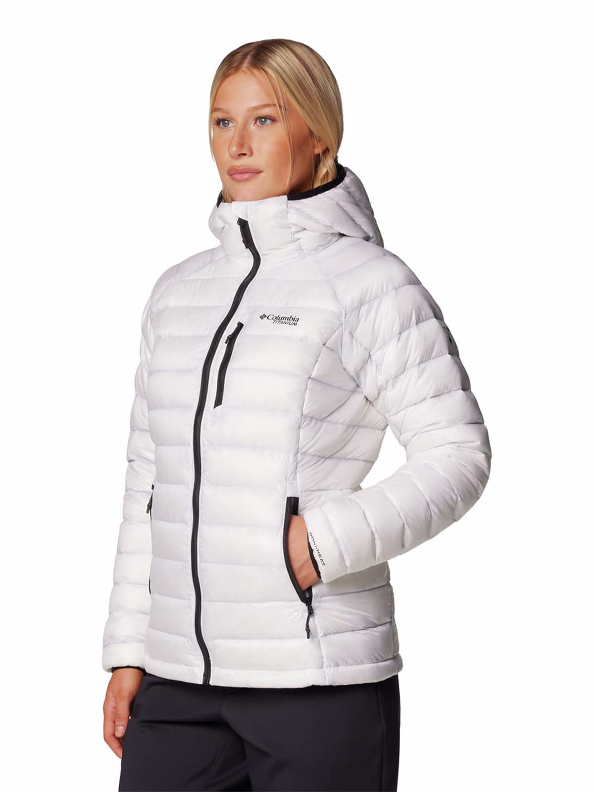 Parka Mujer Arctic Crest Blanco Columbia