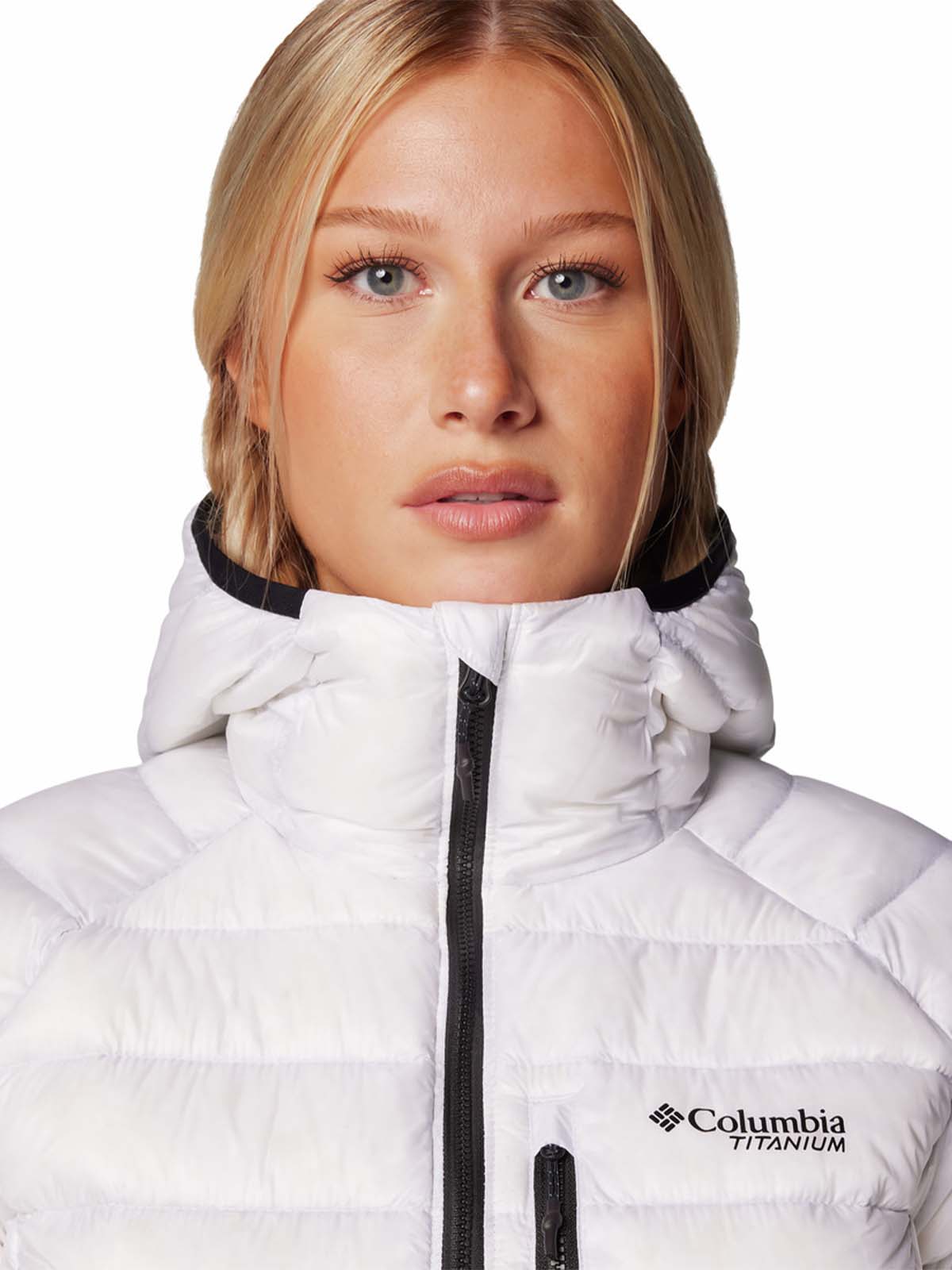 Parka Mujer Arctic Crest Blanco Columbia