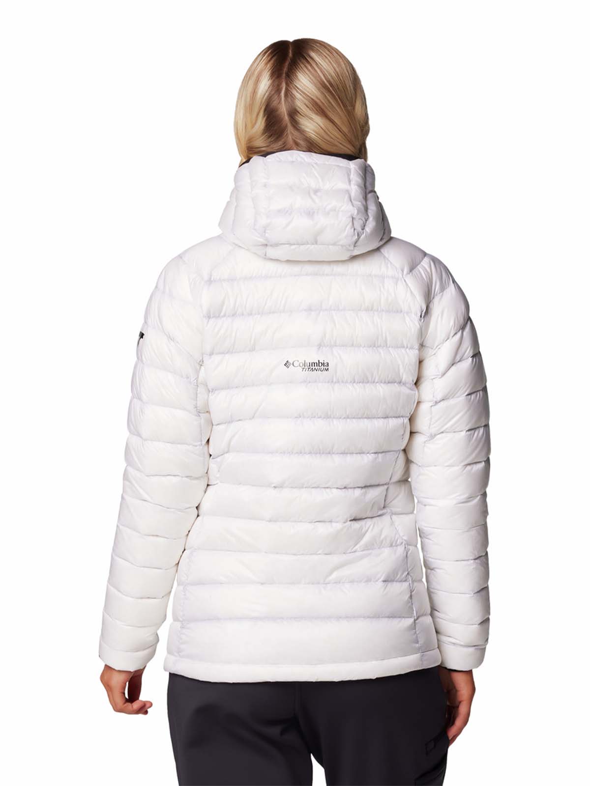Parka Mujer Arctic Crest Blanco Columbia