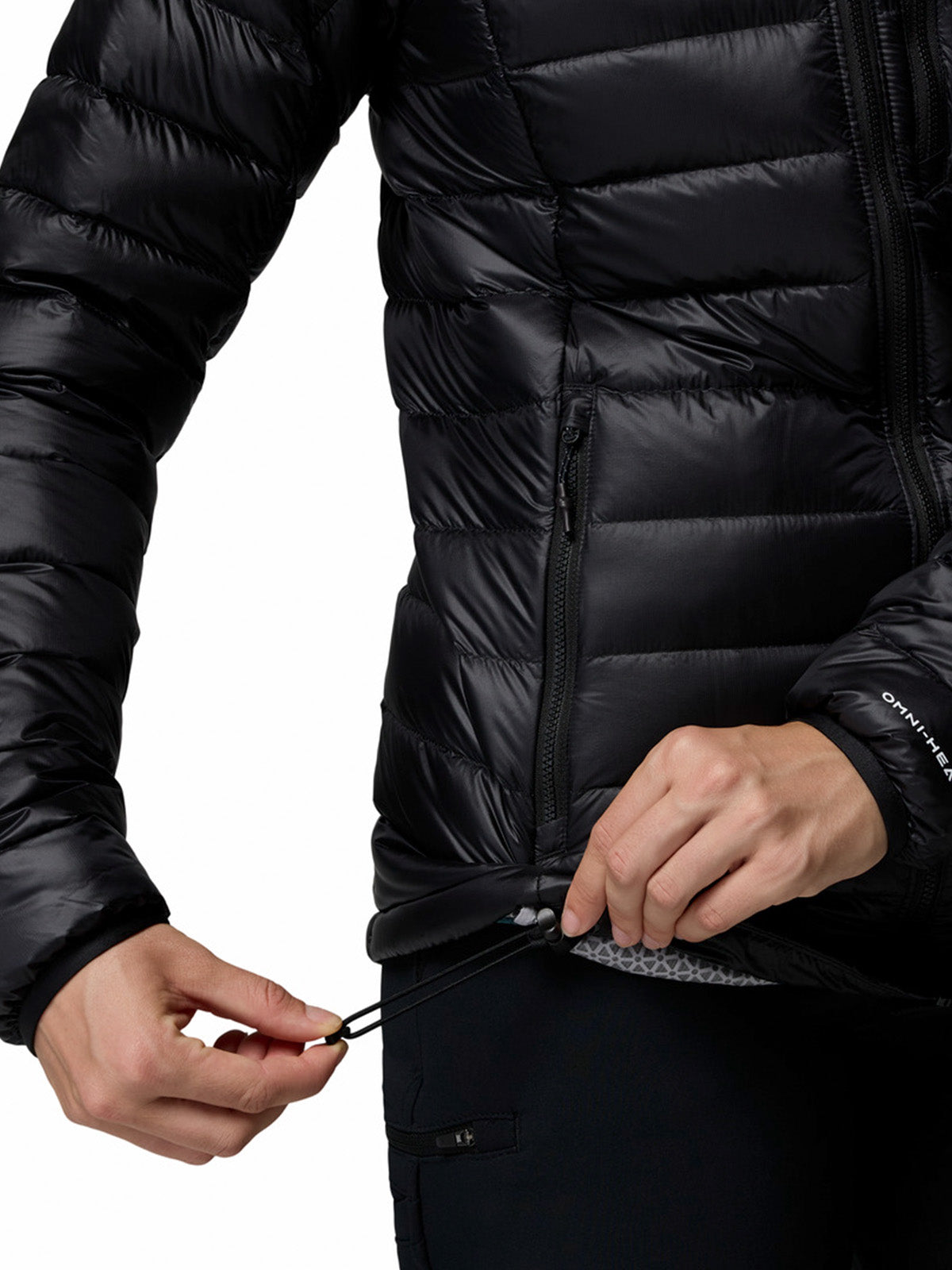 Parka Mujer Arctic Crest Down Negro Columbia