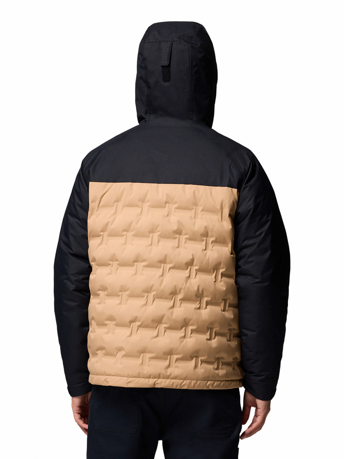 Parka Hombre Grand Trek III Down Hooded Beige/Crudo Columbia