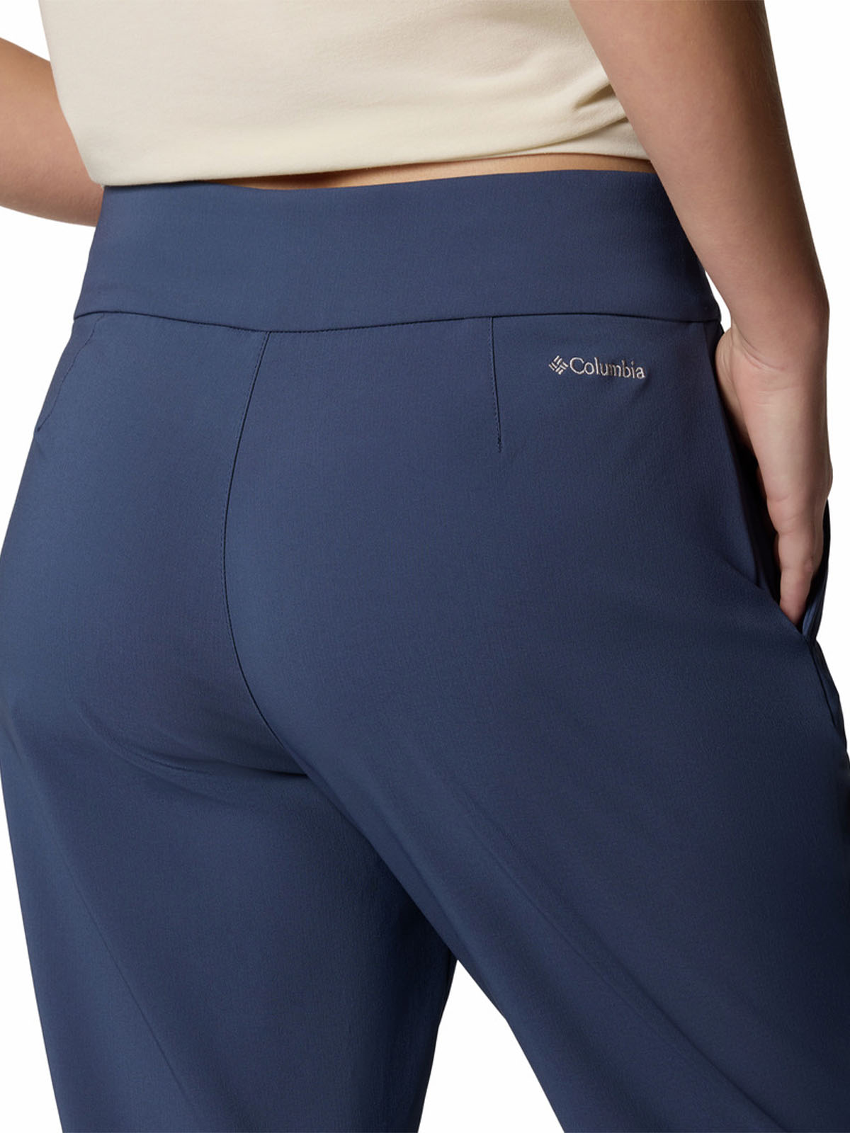 Pantalón Mujer All Seasons Pull-On Azul Columbia