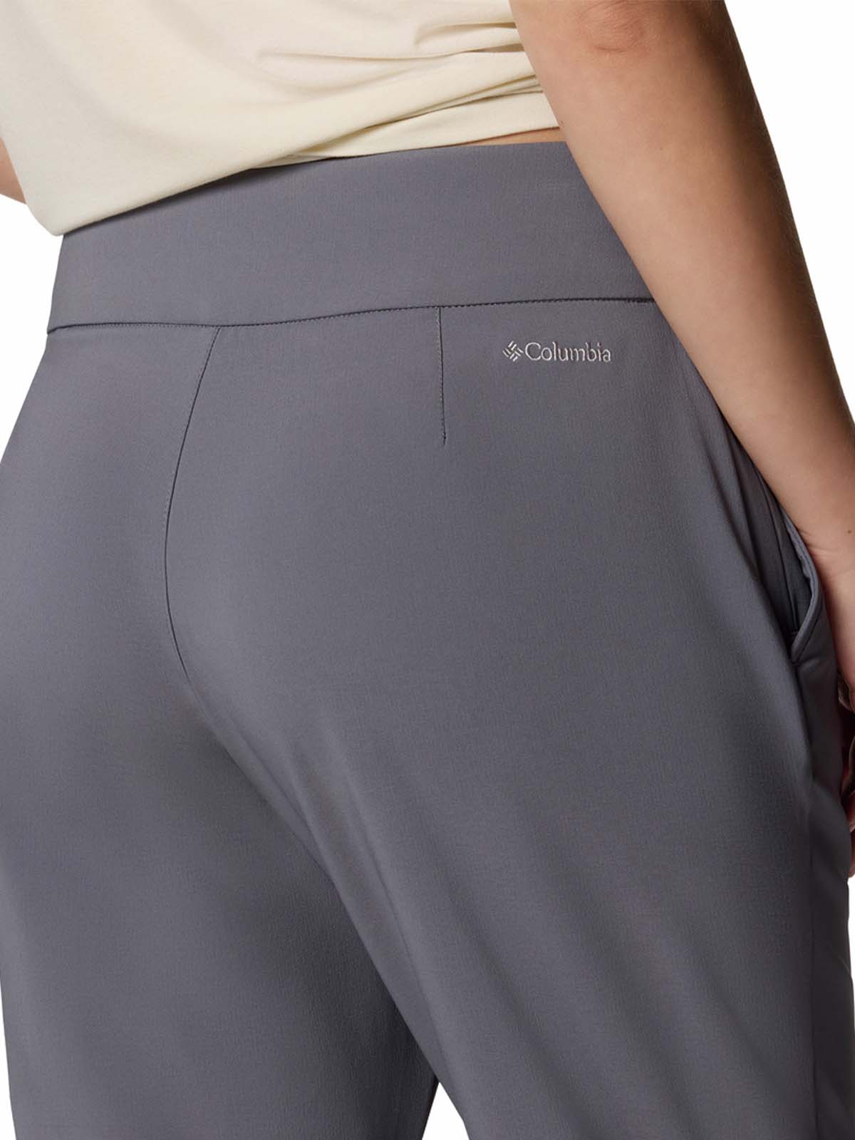 Pantalón Mujer All Seasons Pull-On Gris Columbia