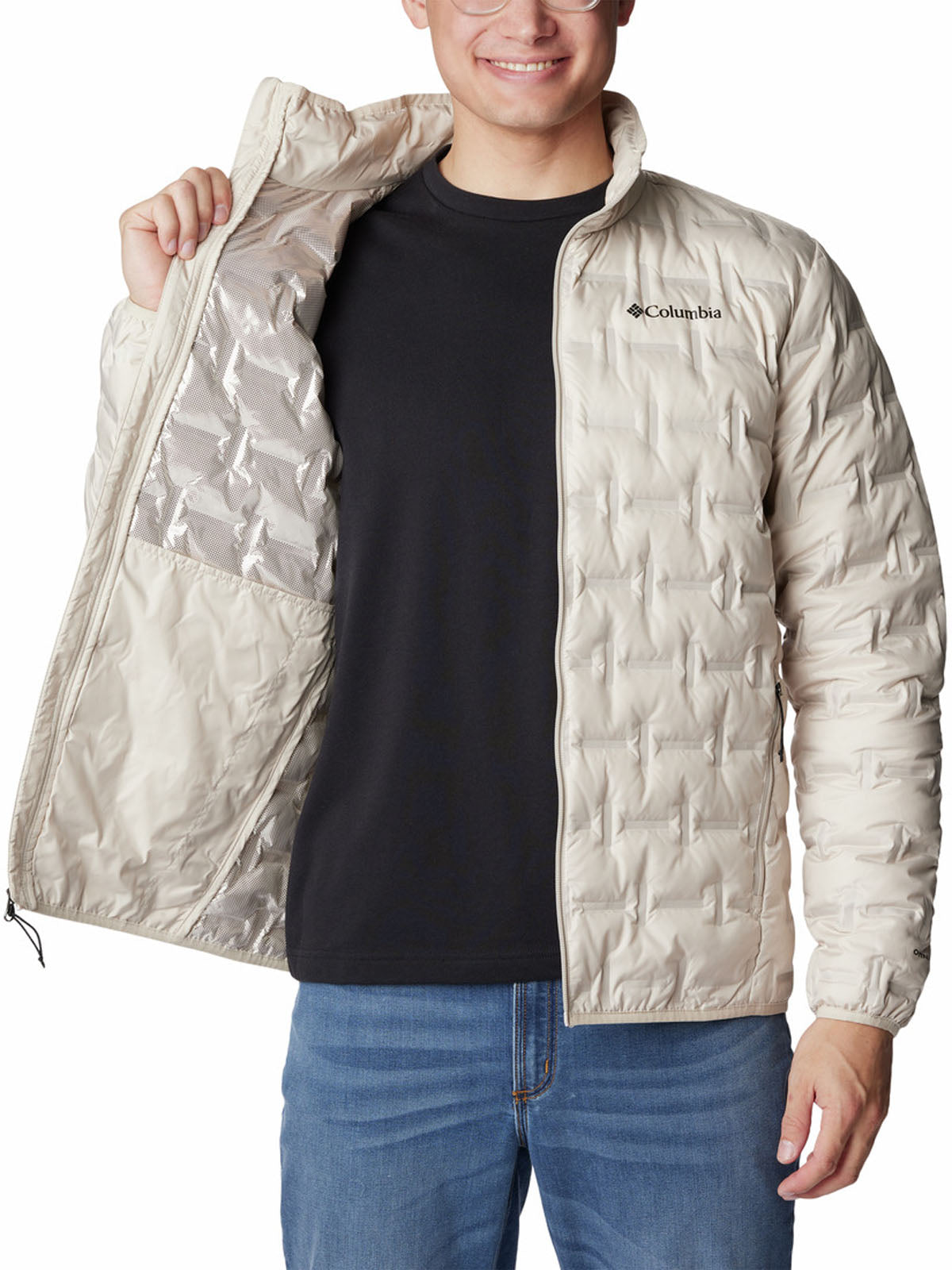 Parka Hombre Delta Ridge II Down Blanco Columbia