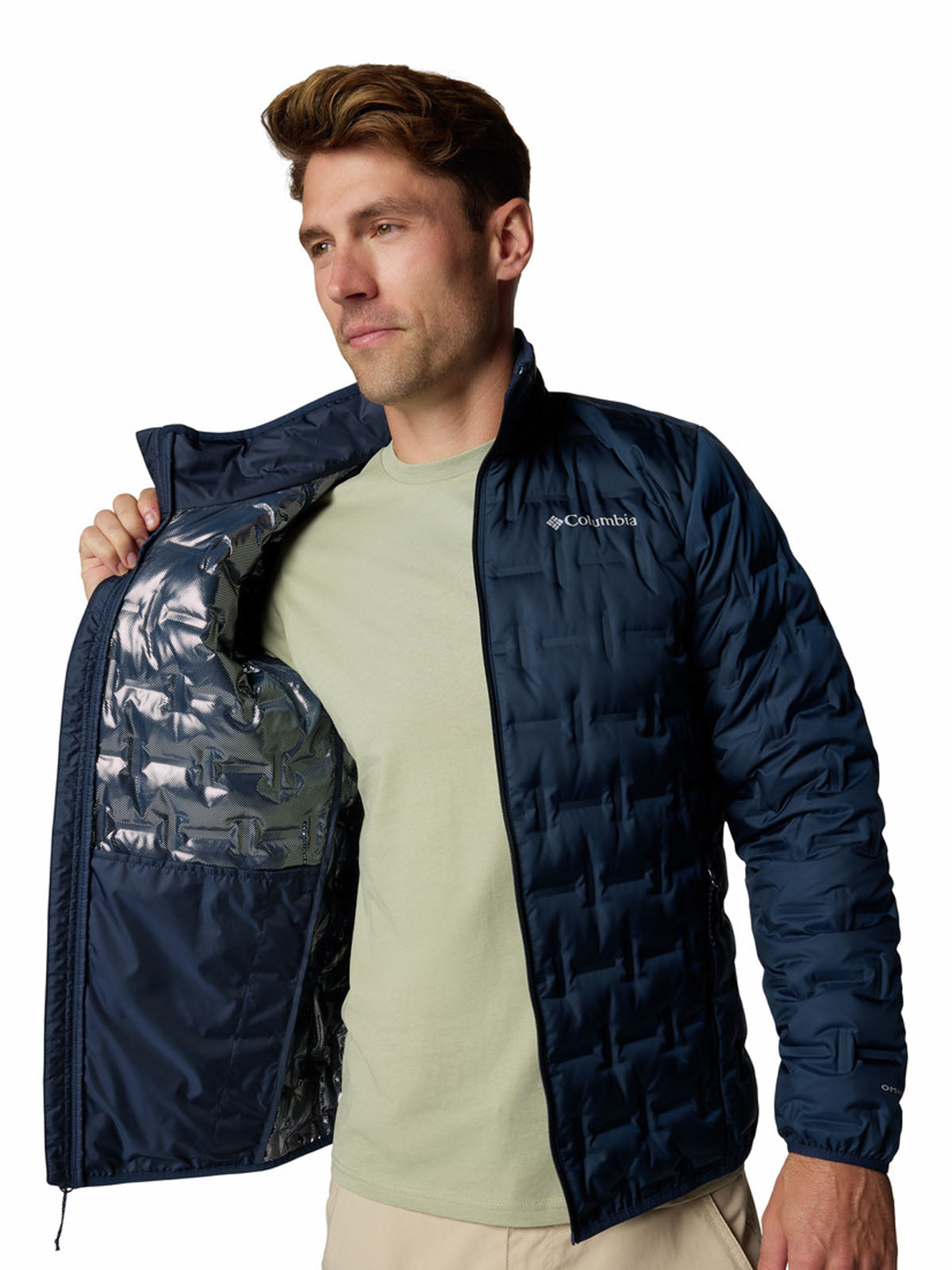 Parka Hombre Delta Ridge II Azul Columbia