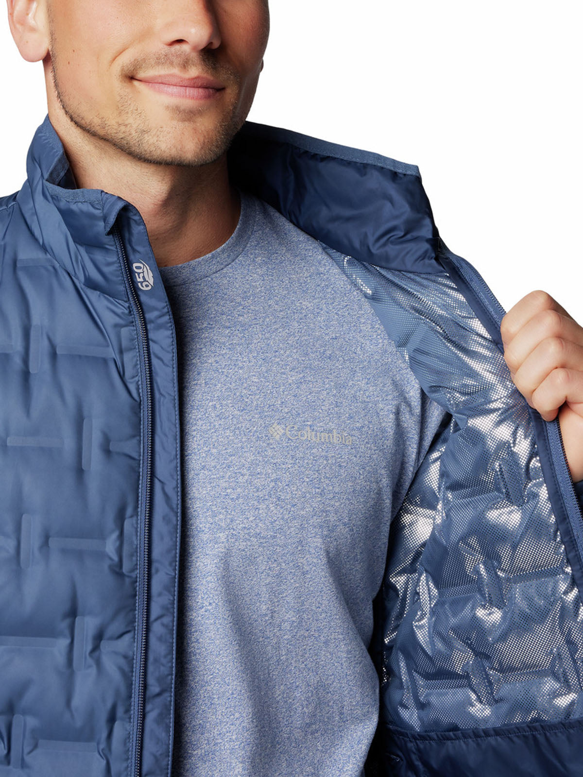 Parka Hombre Delta Ridge II Azul Columbia