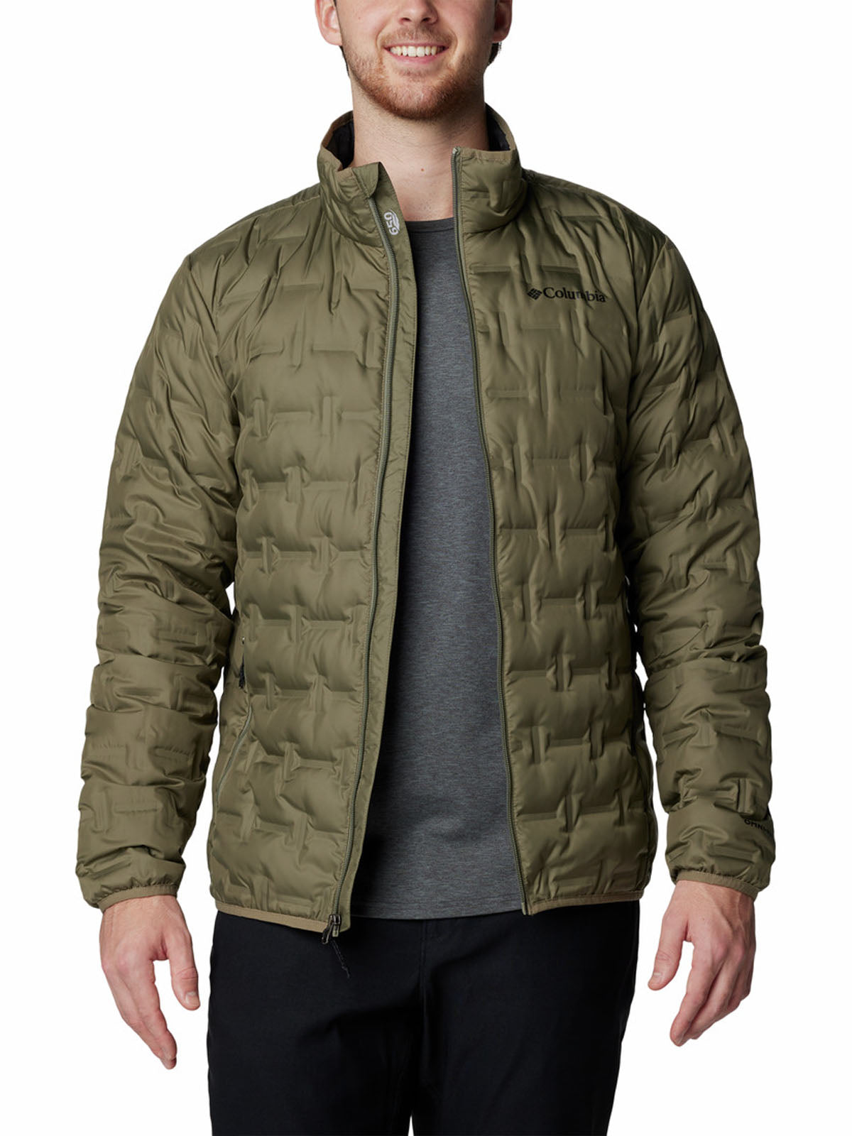 Parka Hombre Delta Ridge II Down Verde Columbia