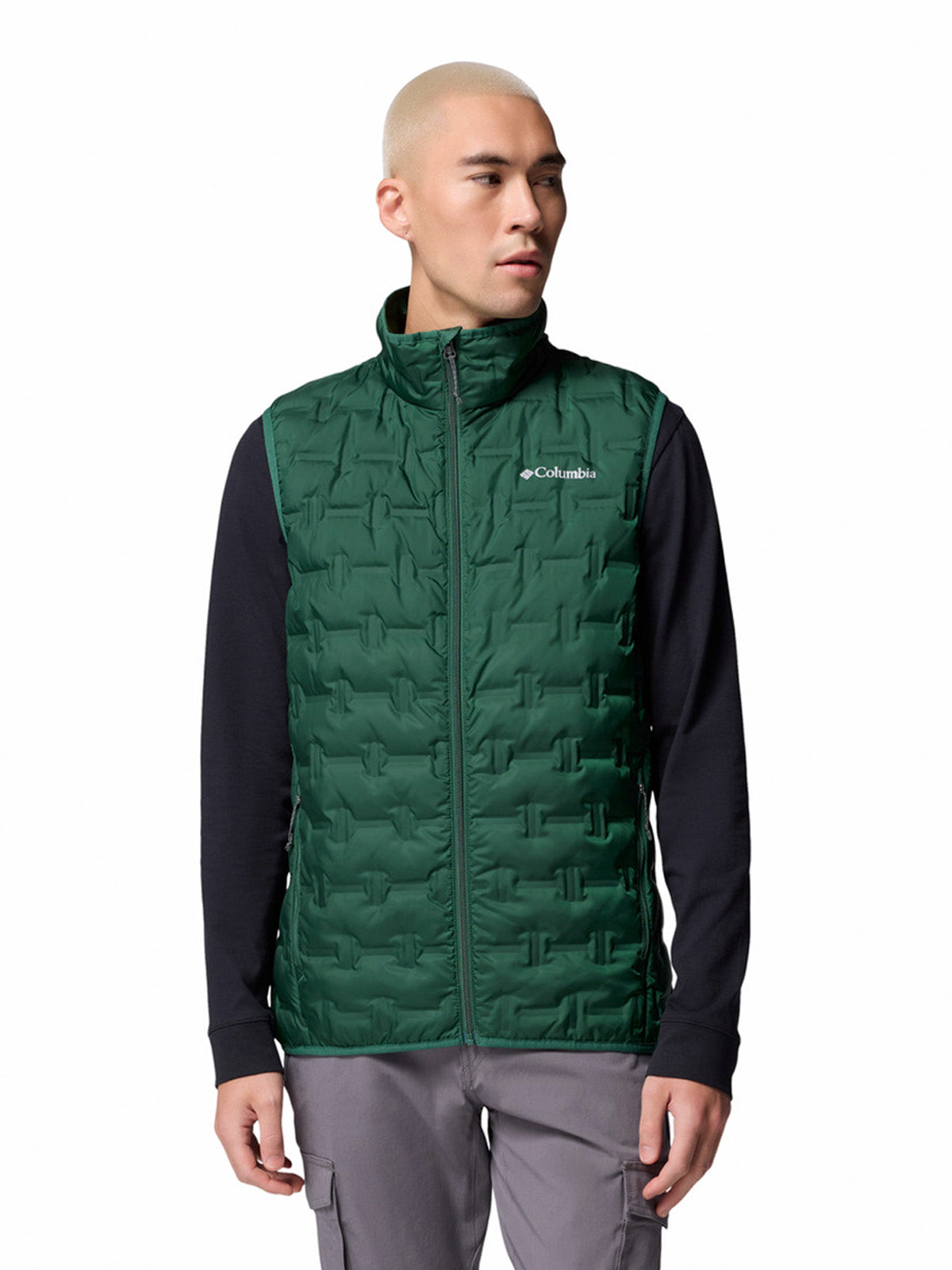 Parka Sin Mangas Hombre Delta Ridge II Down V Verde Columbia