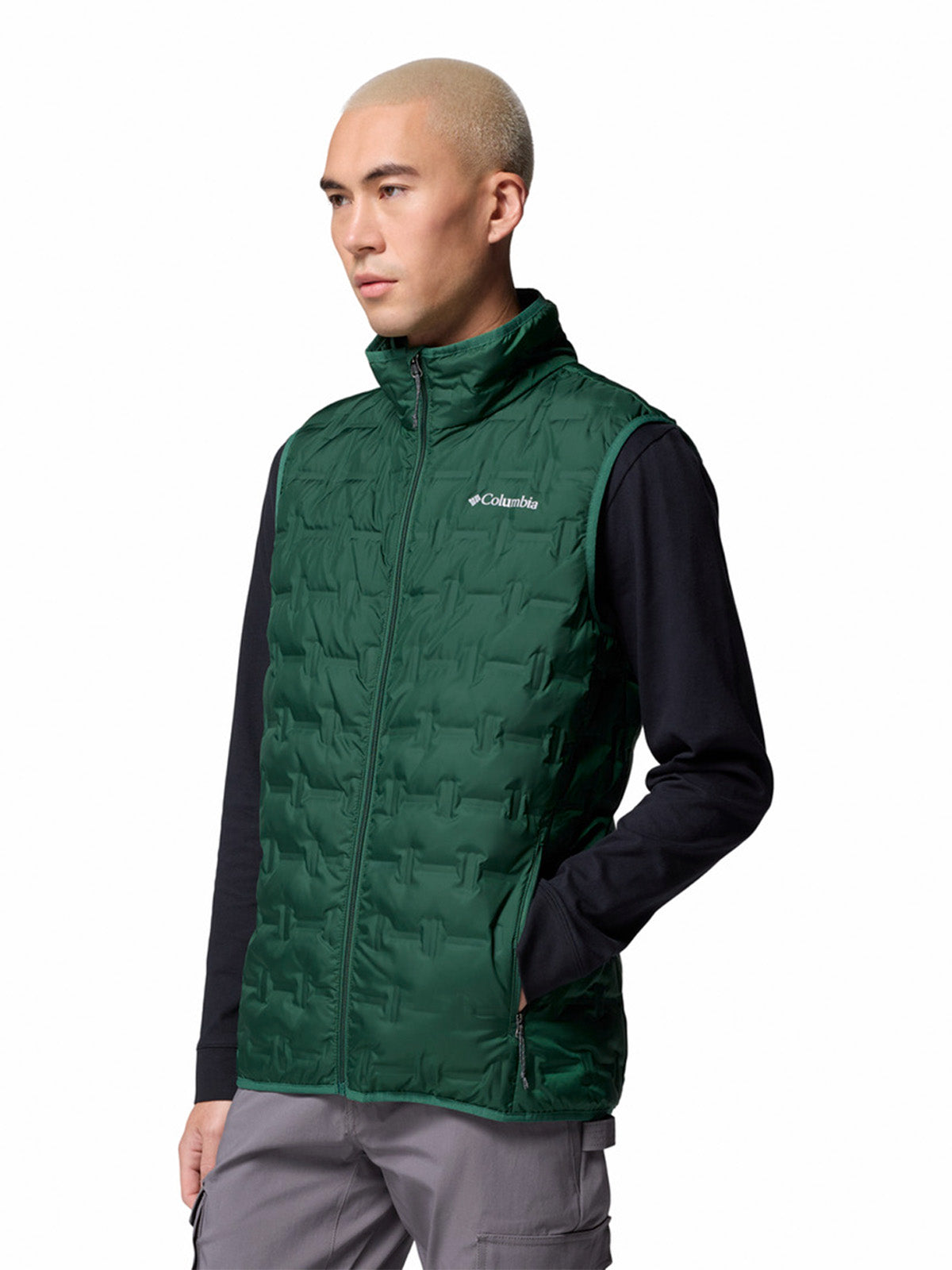 Parka Sin Mangas Hombre Delta Ridge II Down V Verde Columbia