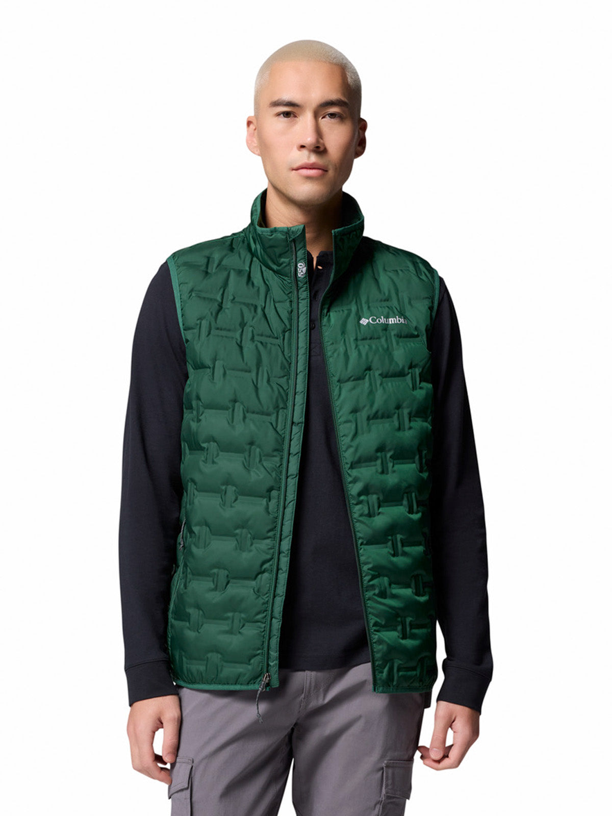 Parka Sin Mangas Hombre Delta Ridge II Down V Verde Columbia