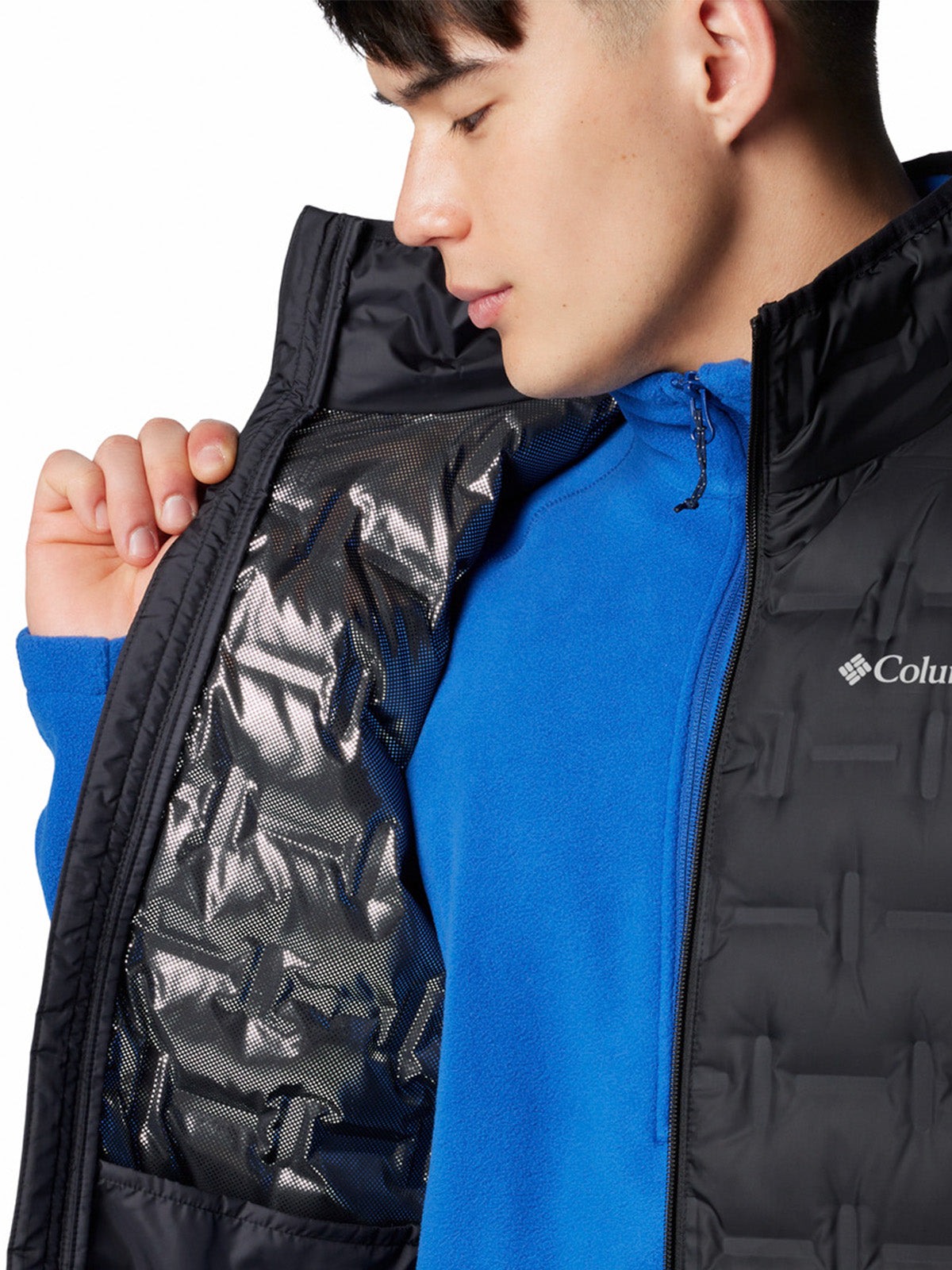 Parka Sin Mangas Hombre Delta Ridge II Down V Negro Columbia