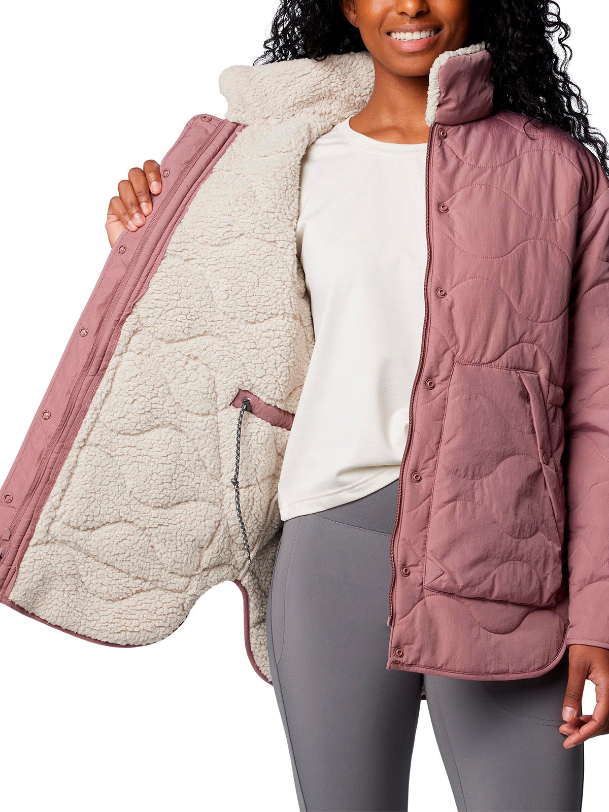 Chaqueta Mujer Birchwood II Morado Columbia