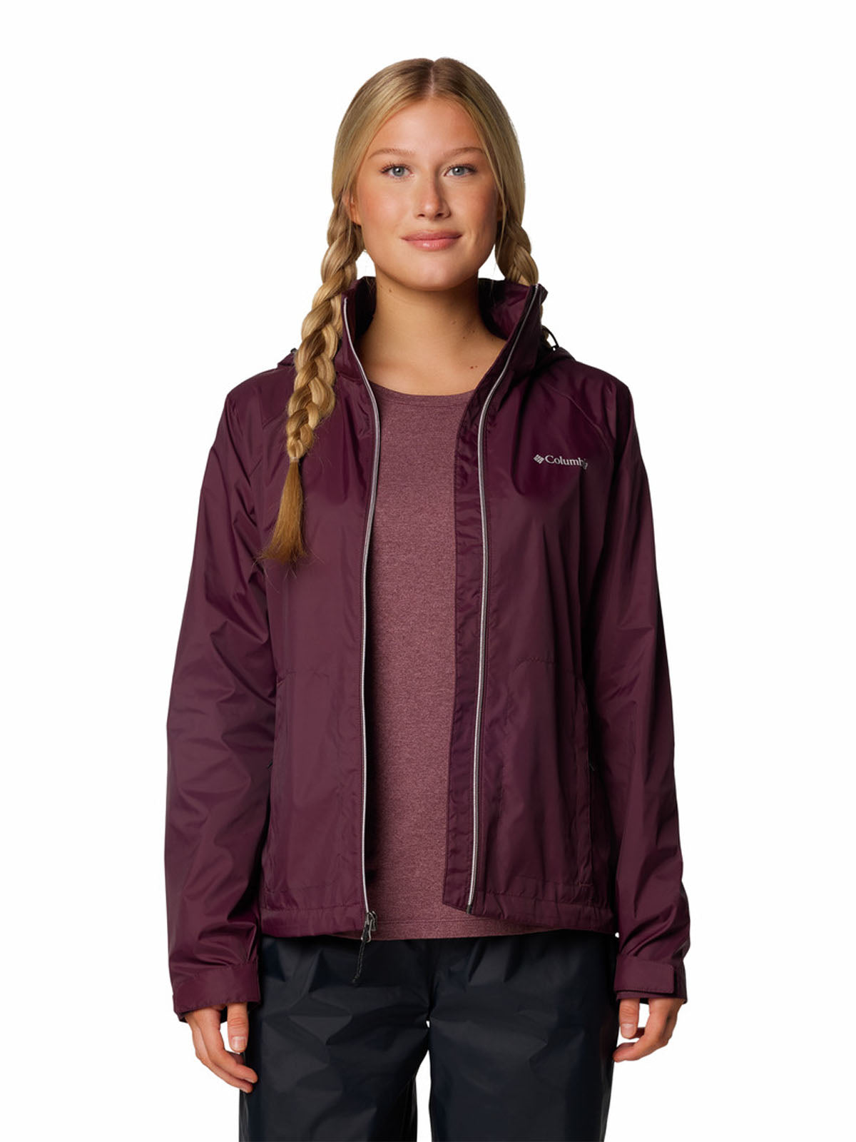 Cortaviento Mujer Switchback IV Morado Columbia