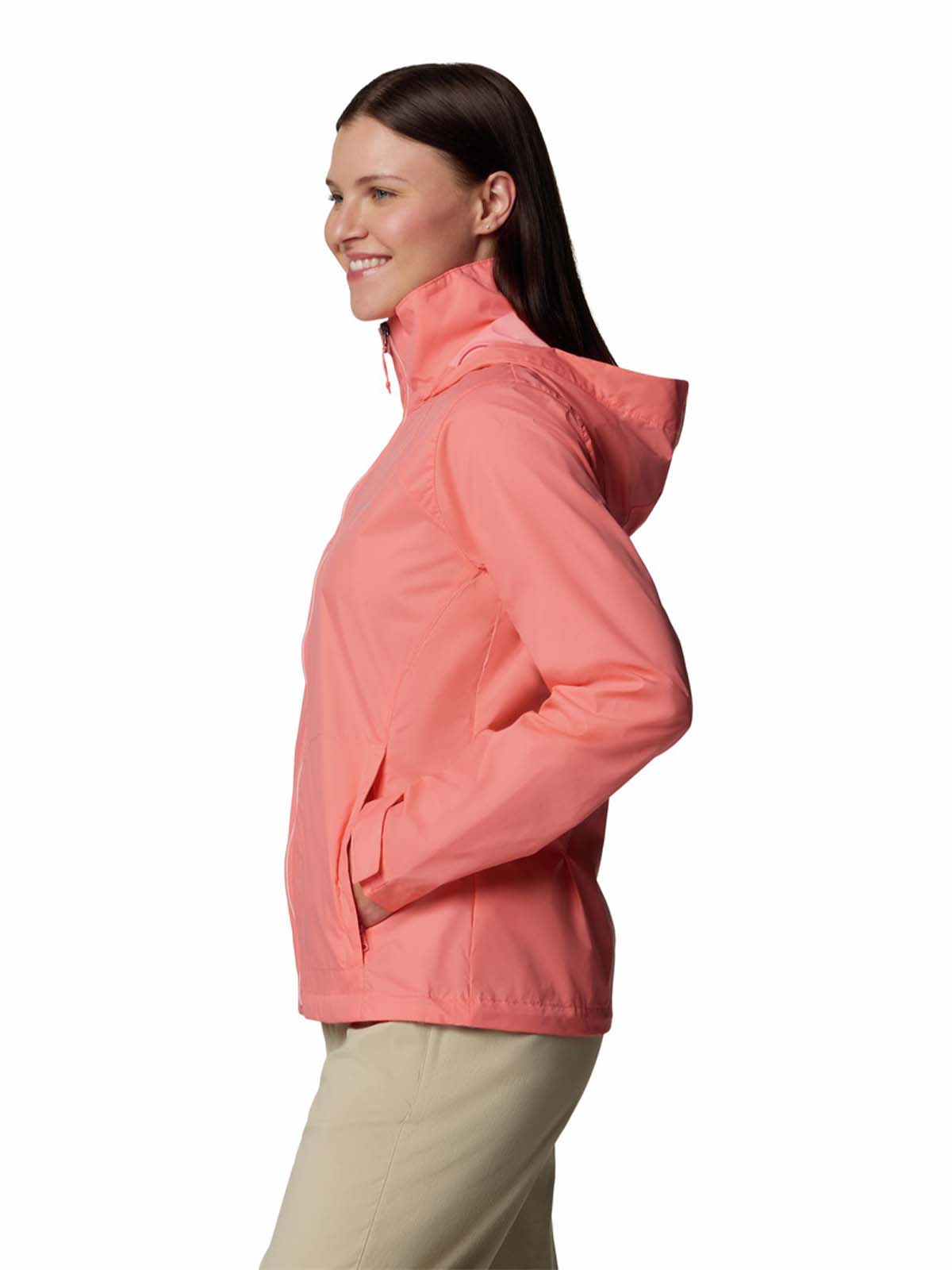 Cortaviento Mujer Switchback IV Rosado Columbia
