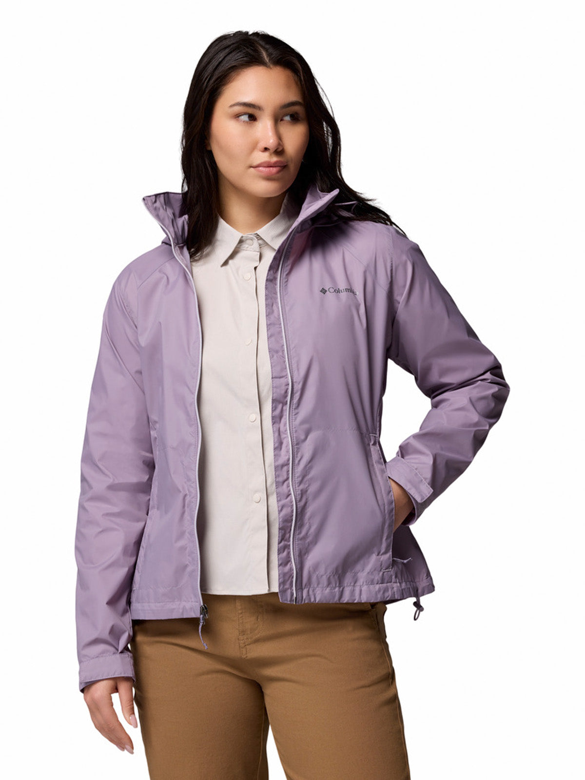 Cortaviento Mujer Switchback IV Morado Shale Purple Columbia
