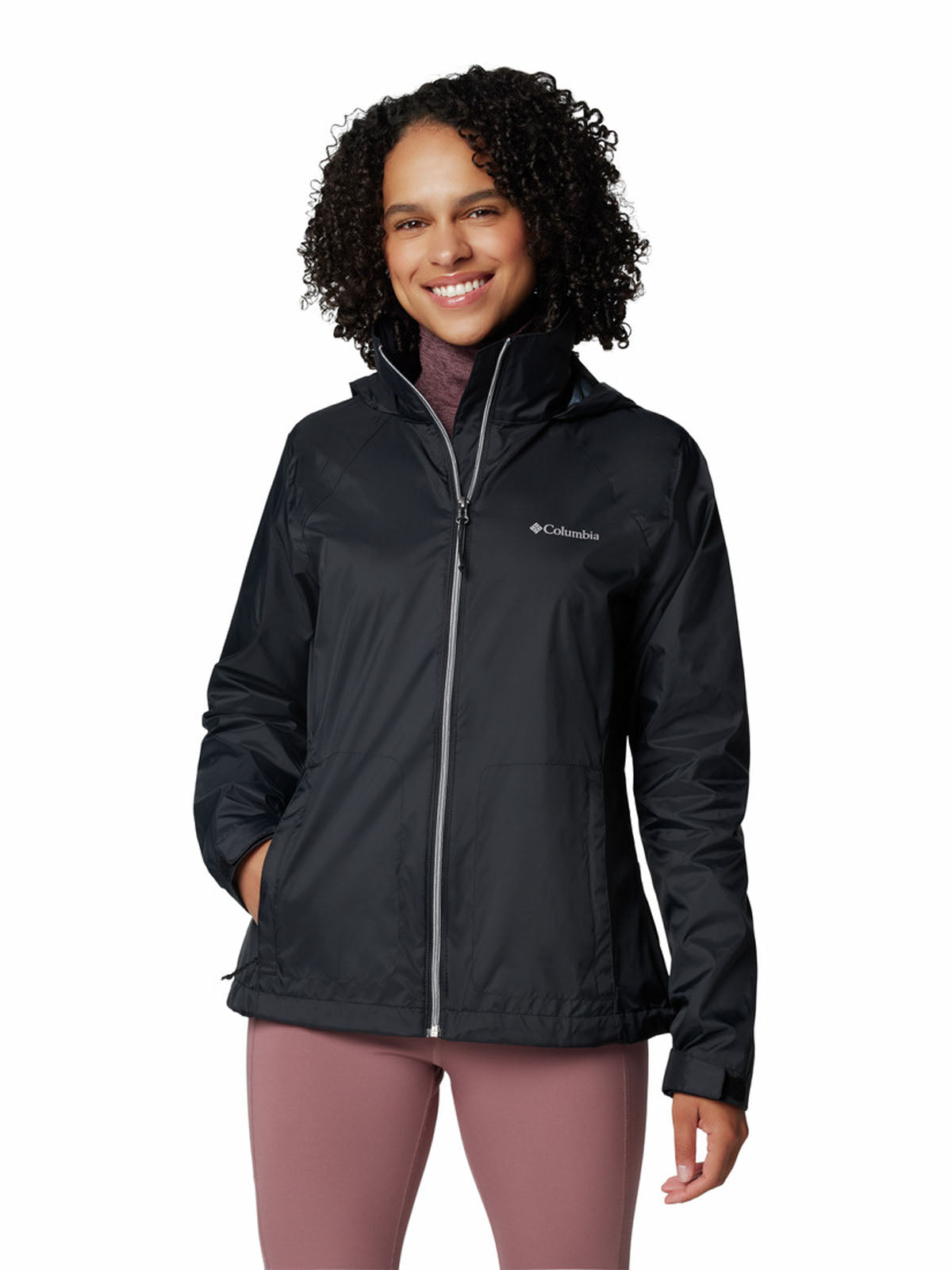Cortaviento Mujer Switchback IV Negro Columbia