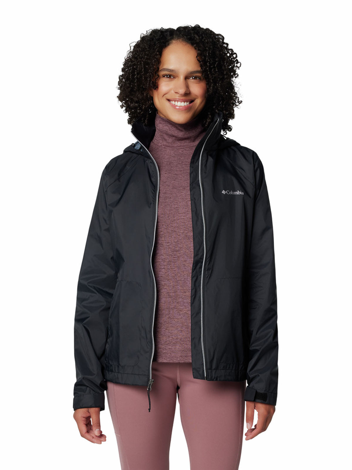 Cortaviento Mujer Switchback IV Negro Columbia