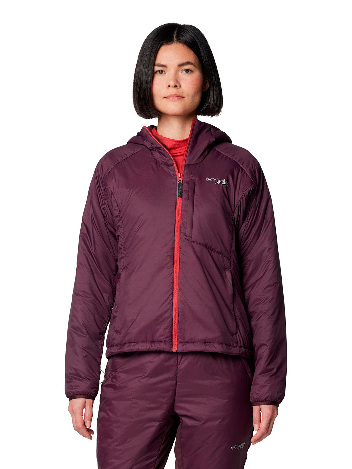Parka Mujer Silver Leaf Morado Columbia