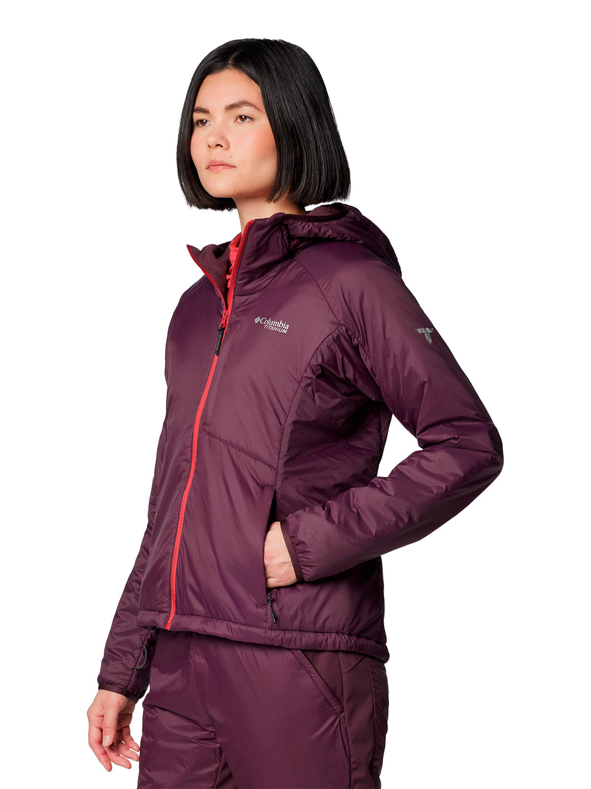 Parka Mujer Silver Leaf Morado Columbia