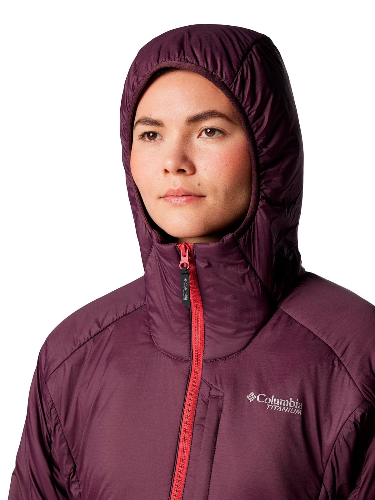 Parka Mujer Silver Leaf Morado Columbia