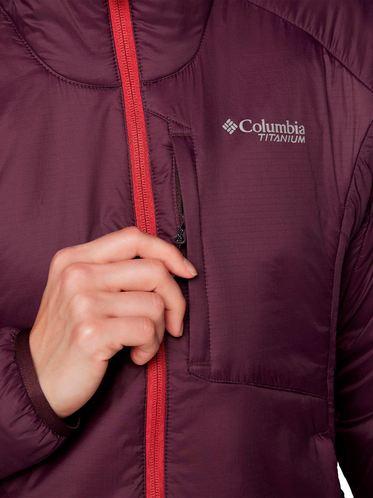 Parka Mujer Silver Leaf Morado Columbia