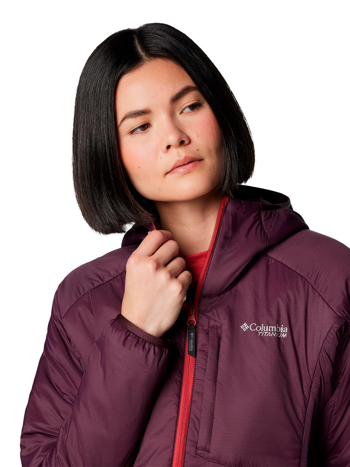 Parka Mujer Silver Leaf Morado Columbia
