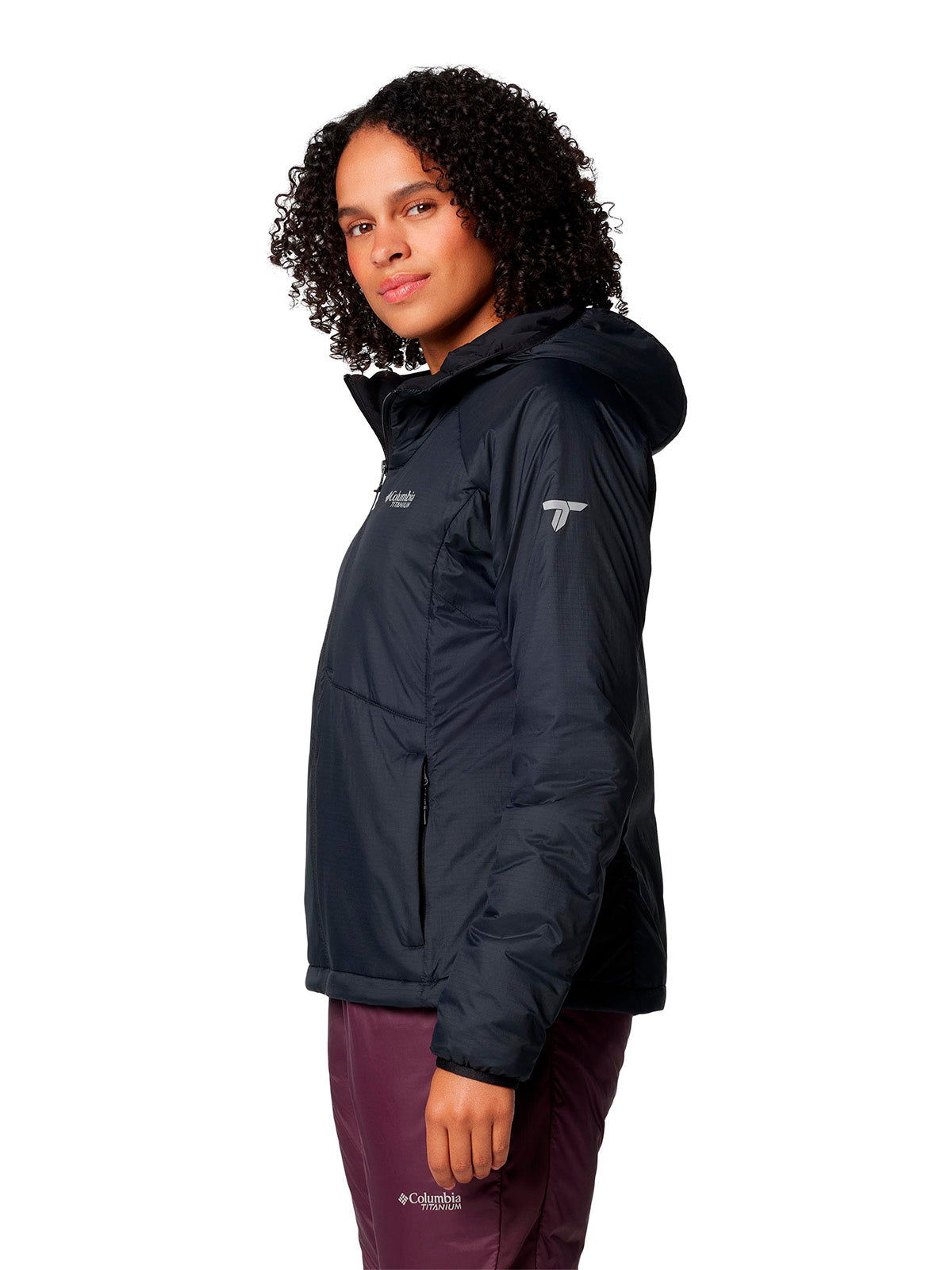 Parka Mujer Silver Leaf Negro Columbia