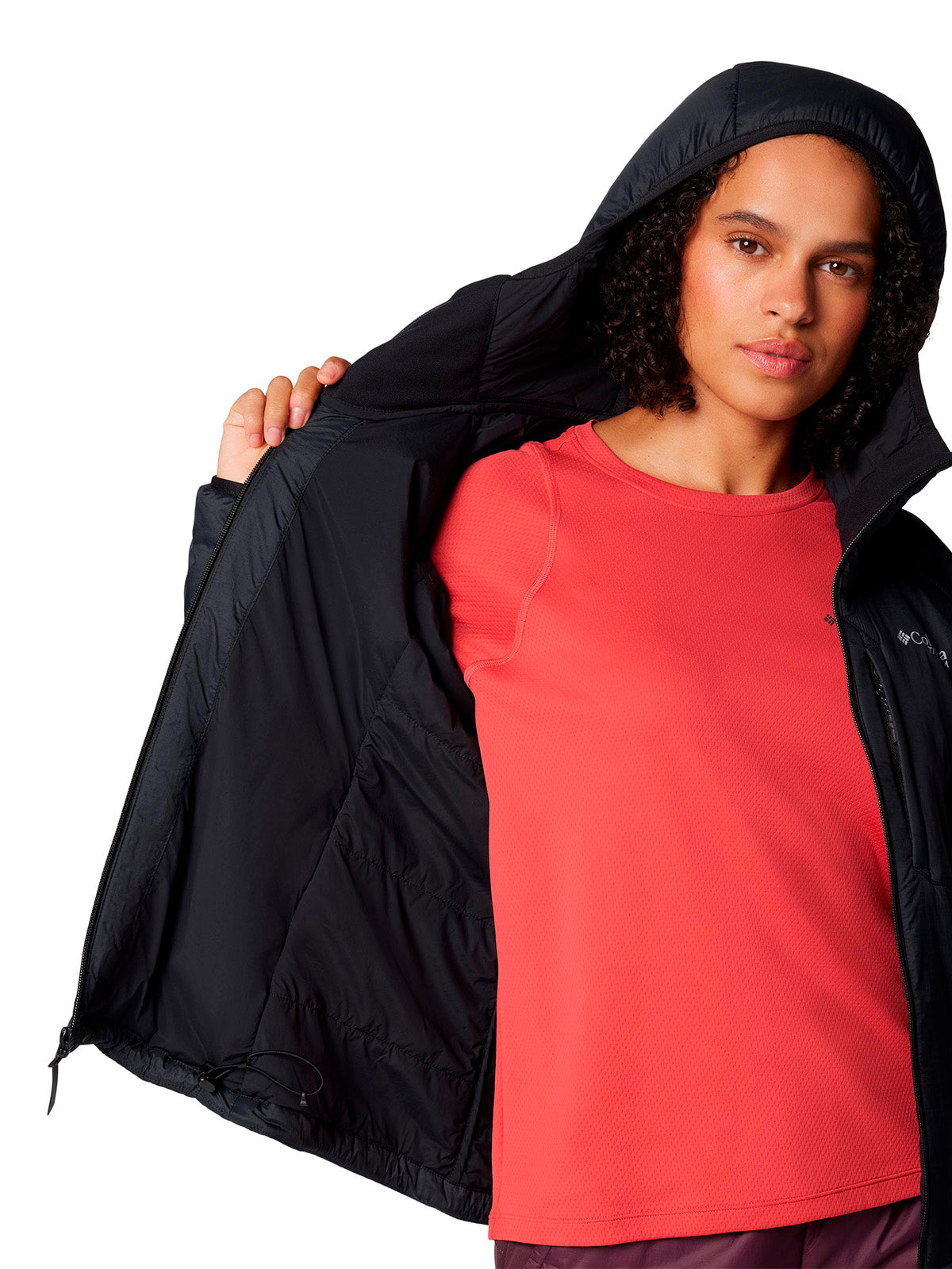 Parka Mujer Silver Leaf Negro Columbia