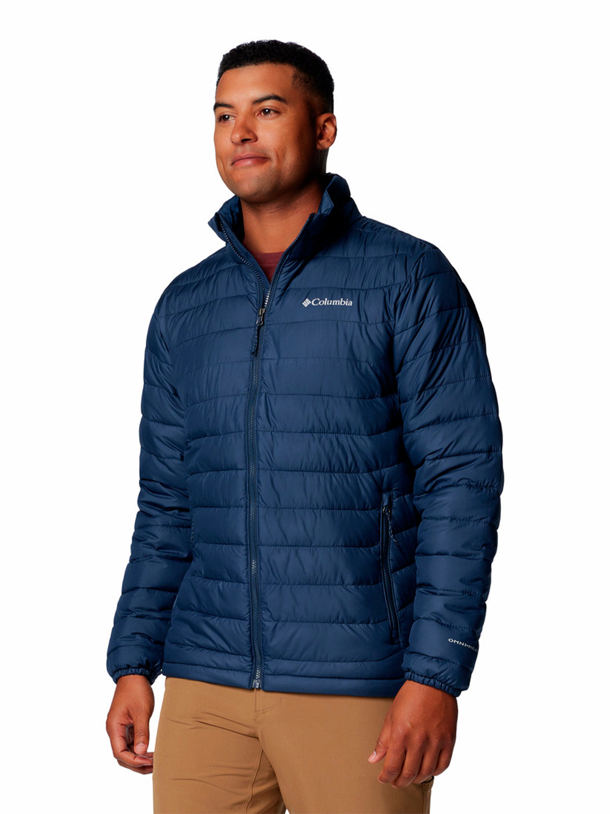 Parka Hombre Powder Lite II Azul Columbia