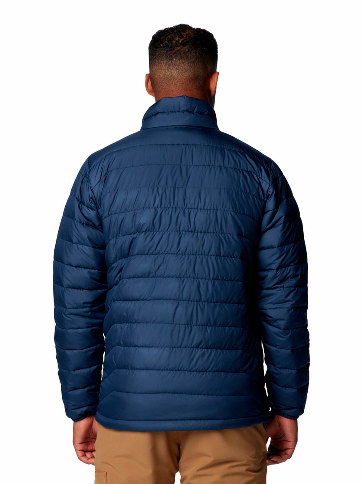 Parka Hombre Powder Lite II Azul Columbia