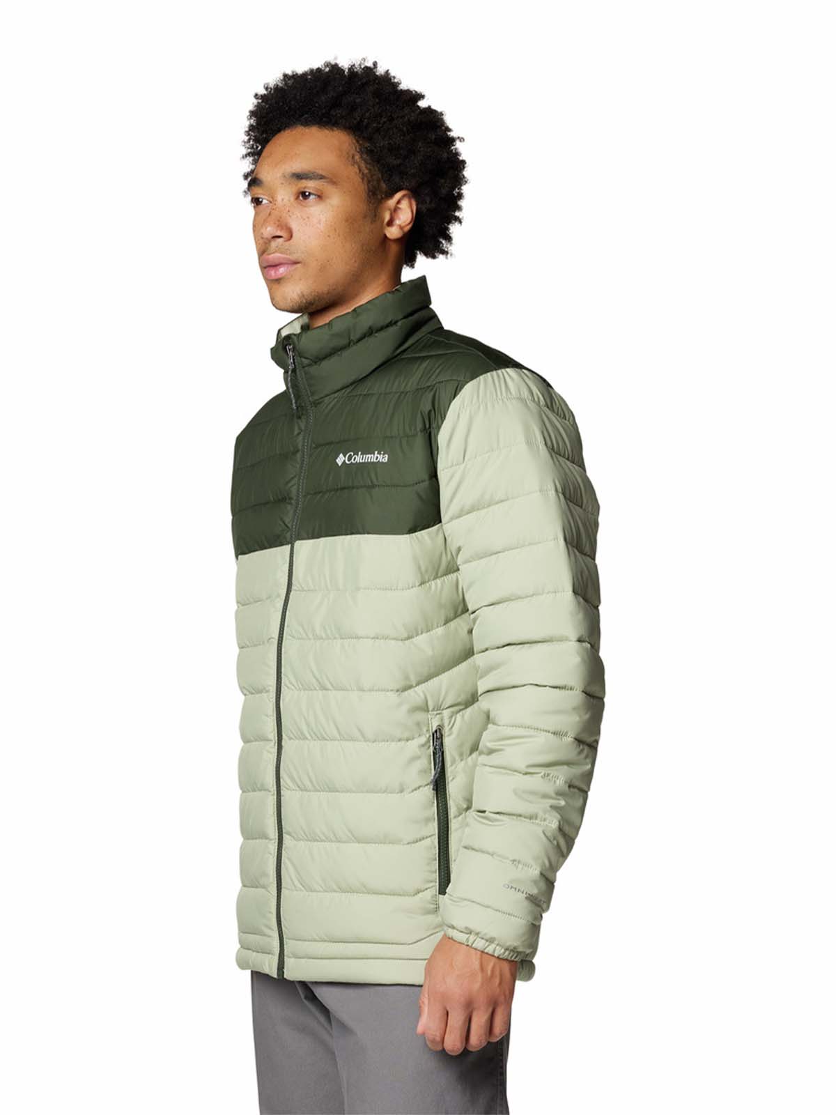 Parka Hombre Powder Lite II Beige Columbia