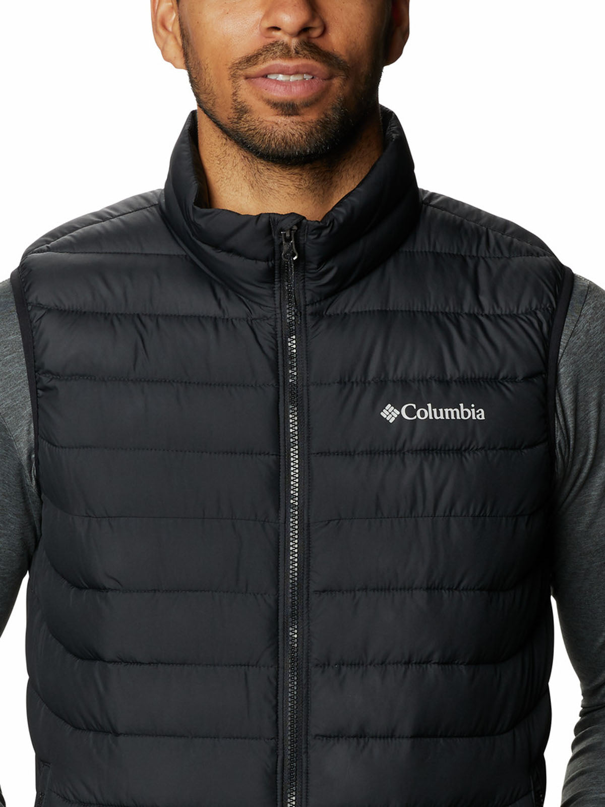 Parka Sin Mangas Hombre Powder Lite II Negro Columbia