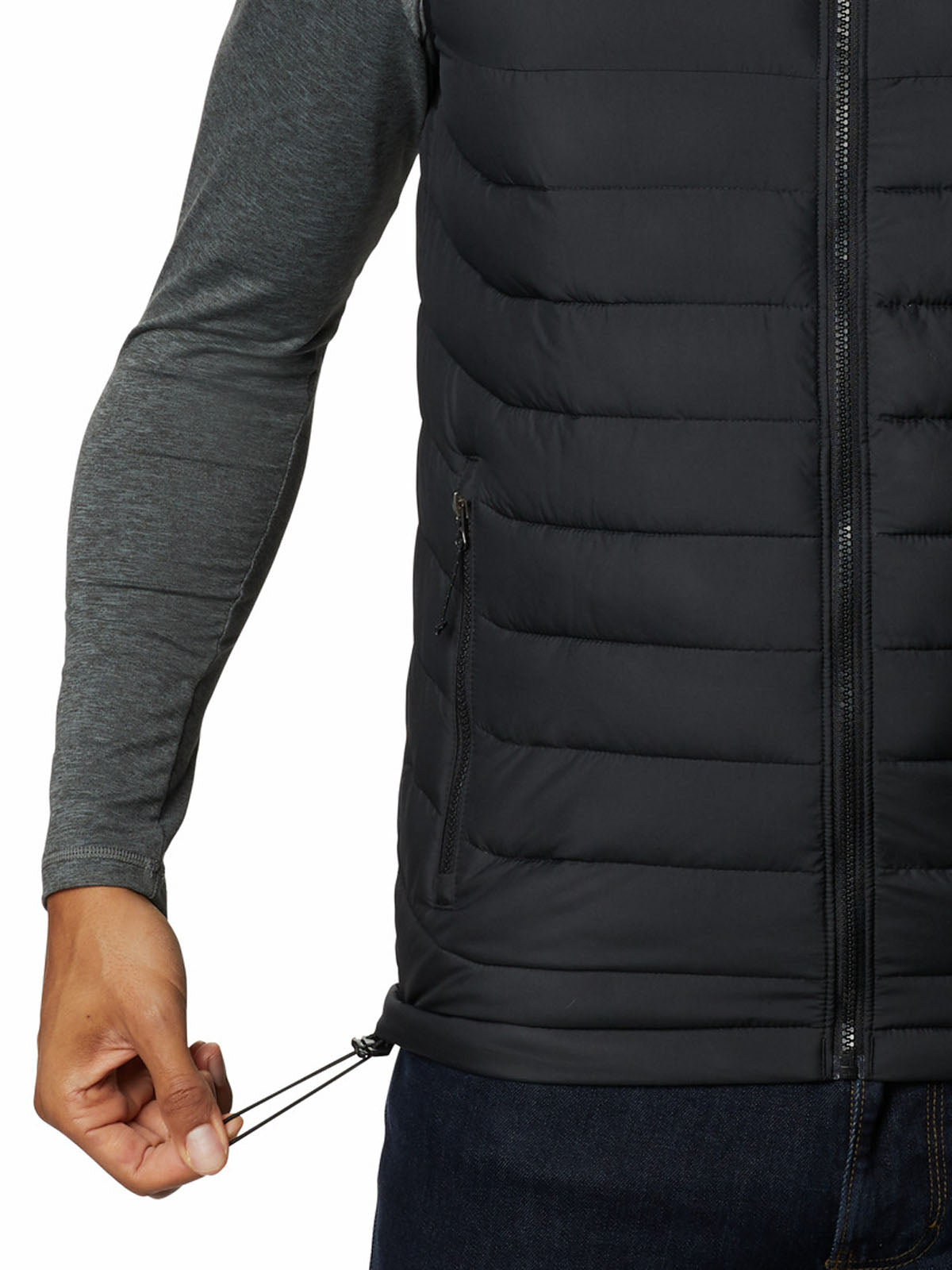 Parka Sin Mangas Hombre Powder Lite II Negro Columbia