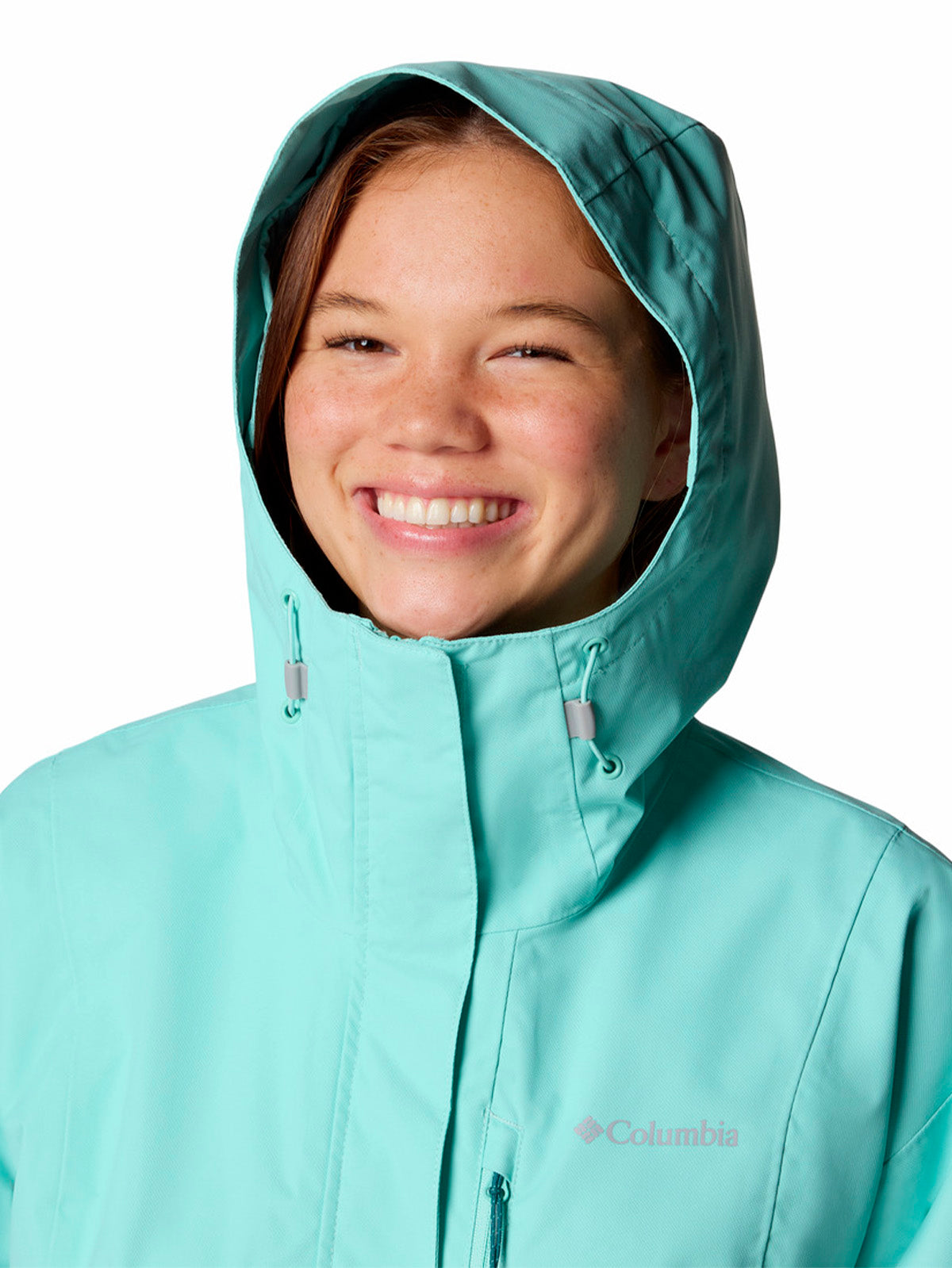 Cortaviento Mujer Hikebound II Celeste Columbia