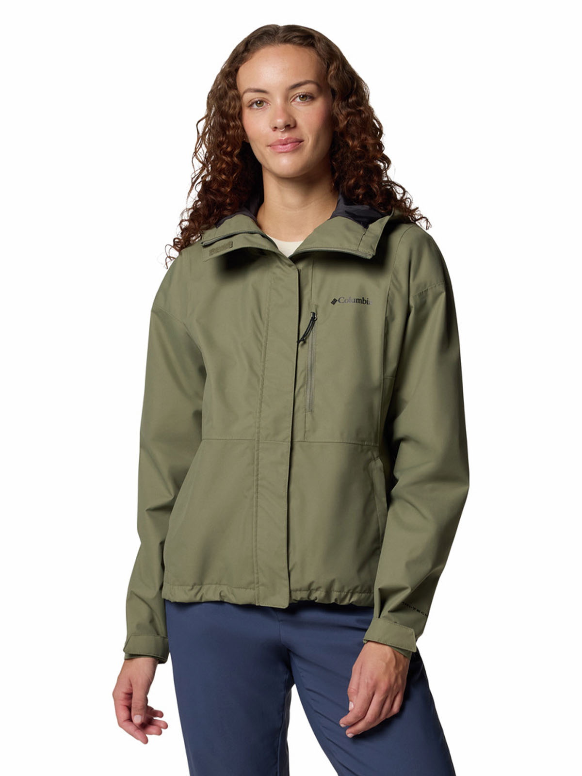 Impermeable Mujer Hikebound II Gris Columbia
