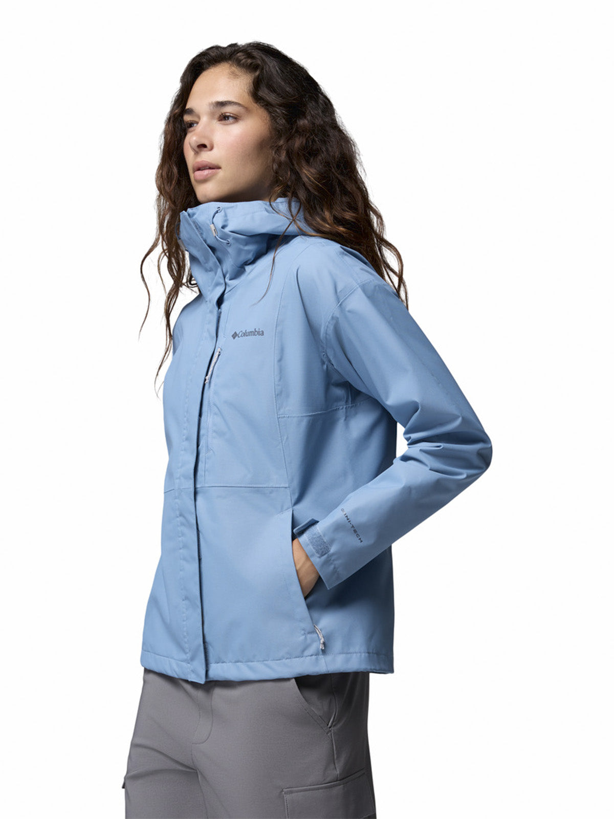 Cortaviento Mujer Hikebound II Azul Columbia