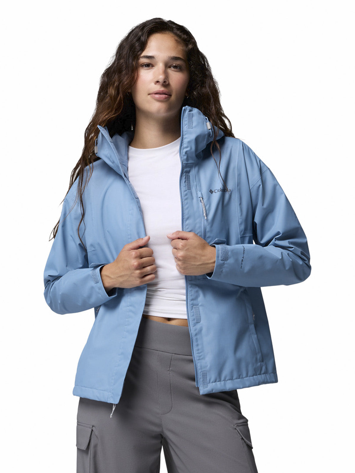 Cortaviento Mujer Hikebound II Azul Columbia