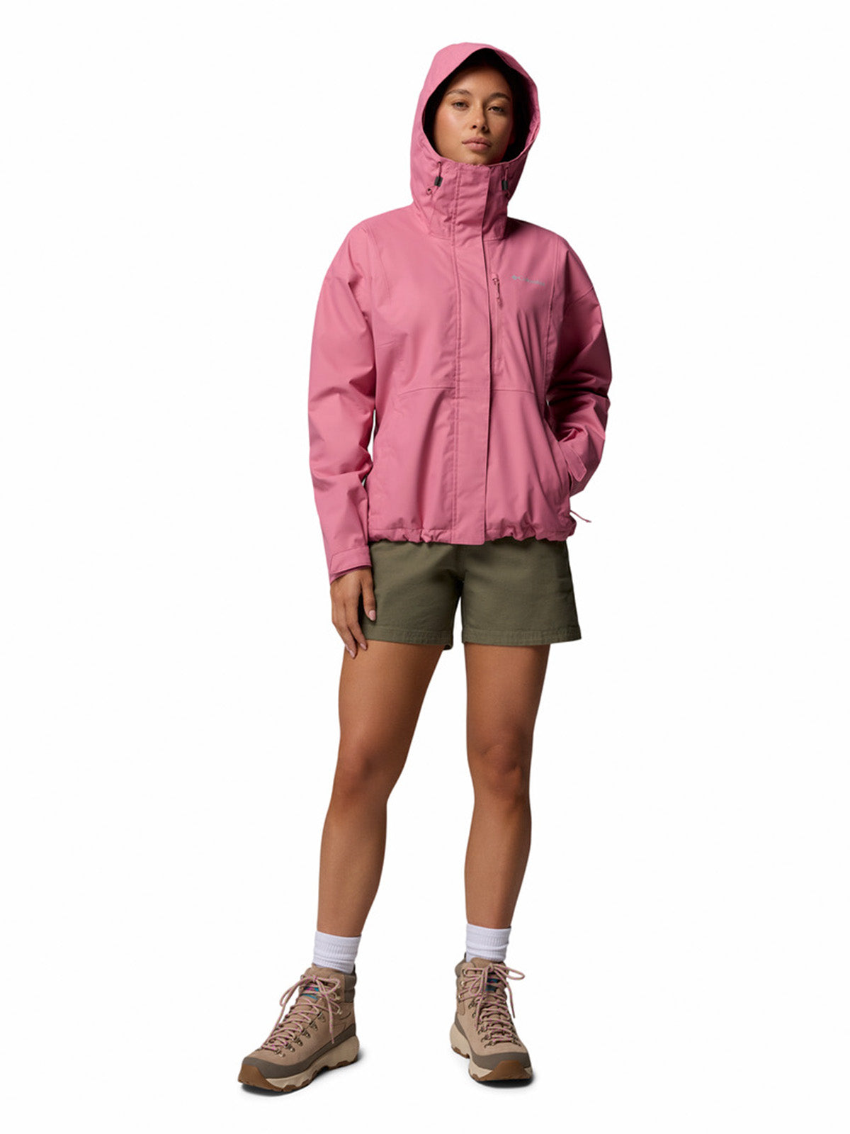 Cortaviento Mujer Hikebound II Rosado Rosette Columbia