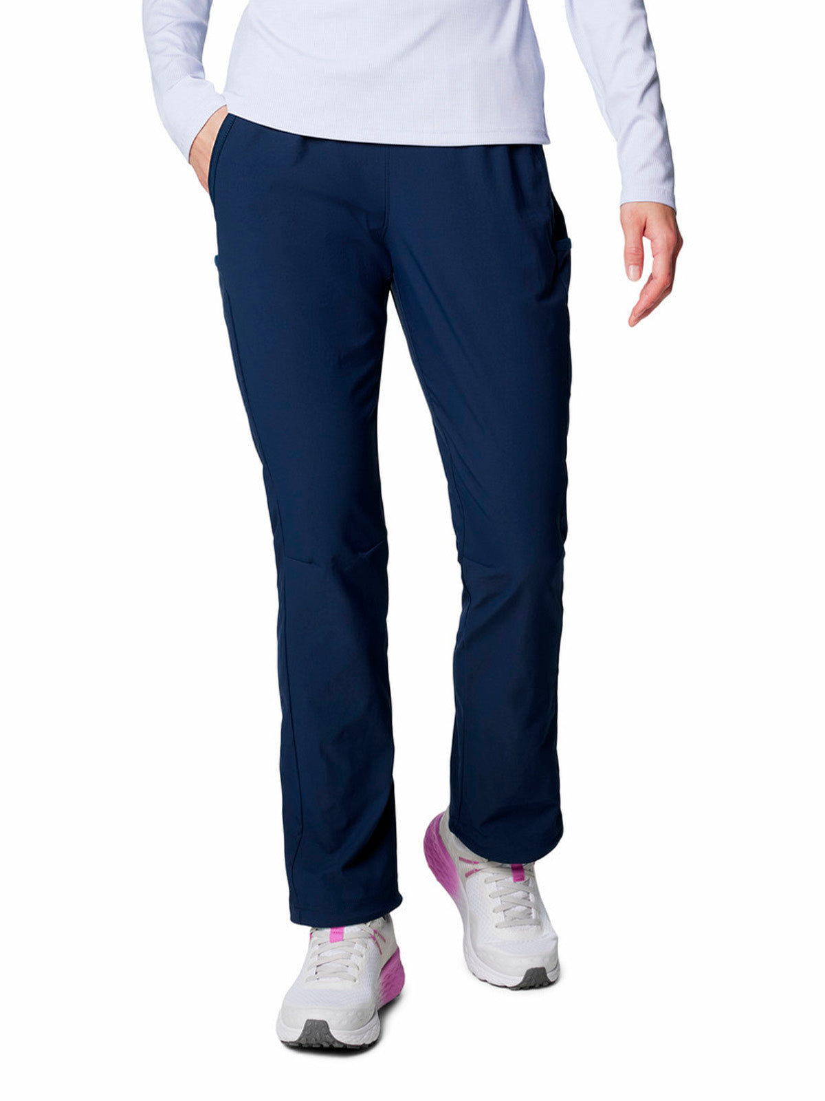 Pantalón Mujer Leslie Pull Azul Columbia